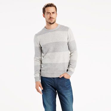 Classic Stripe Crew Sweater