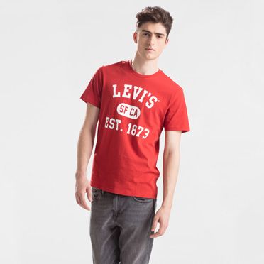 Levi's® Graphic Tee-Varsity Cherry Bomb