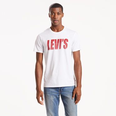 Levi's® Graphic Tee-Sporty White