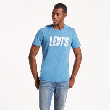 Levi's® Graphic Tee-Dark Blue Tri-Blend