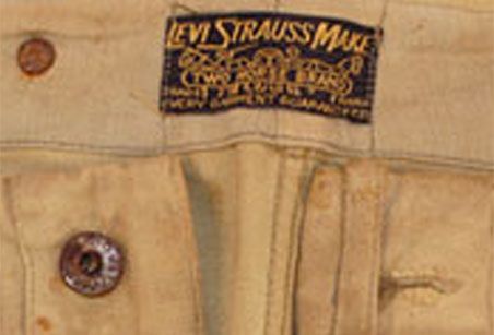 levi's two horse brand khaki pants