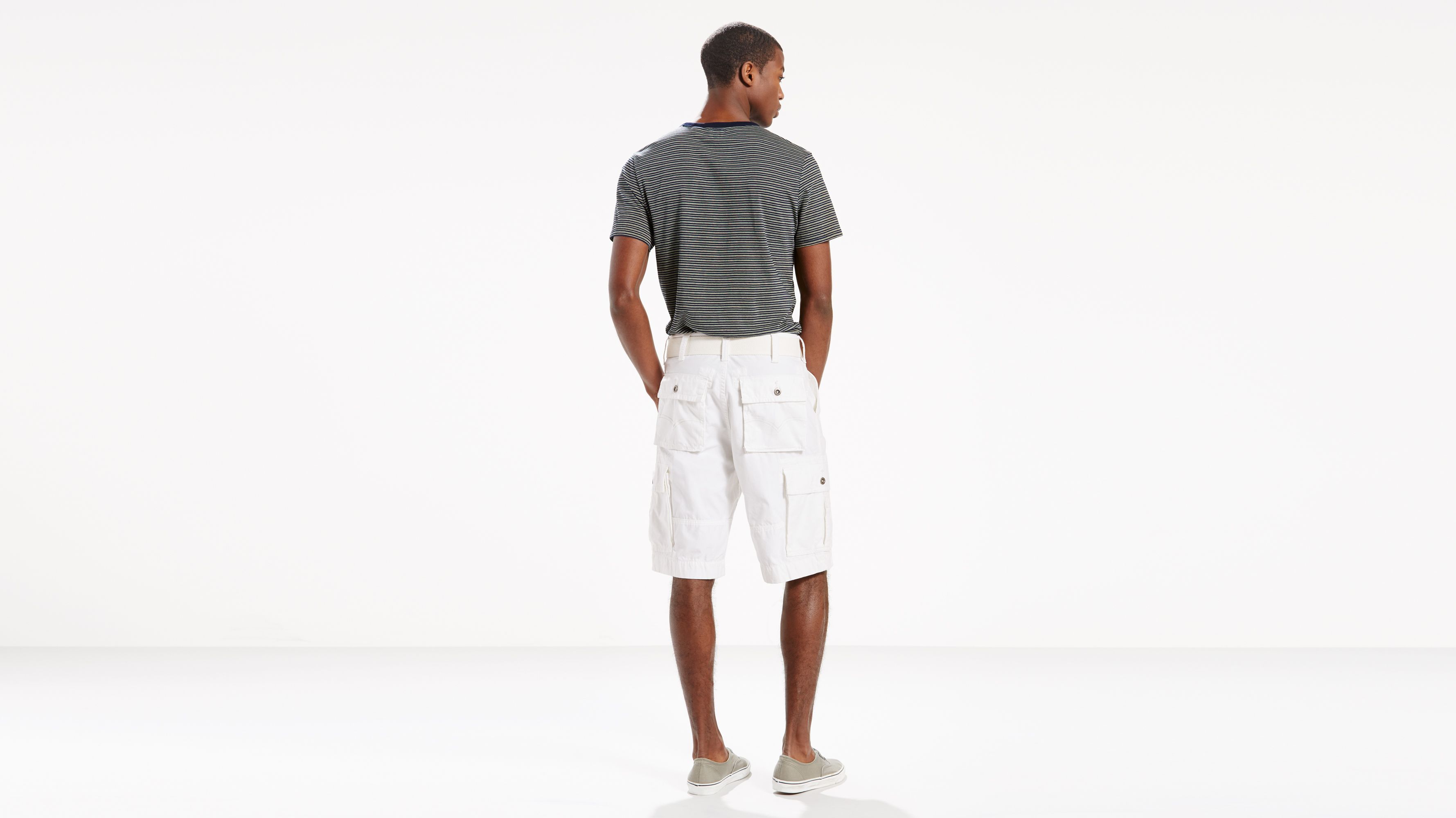 Squad Cargo Shorts - White | Levi's® US