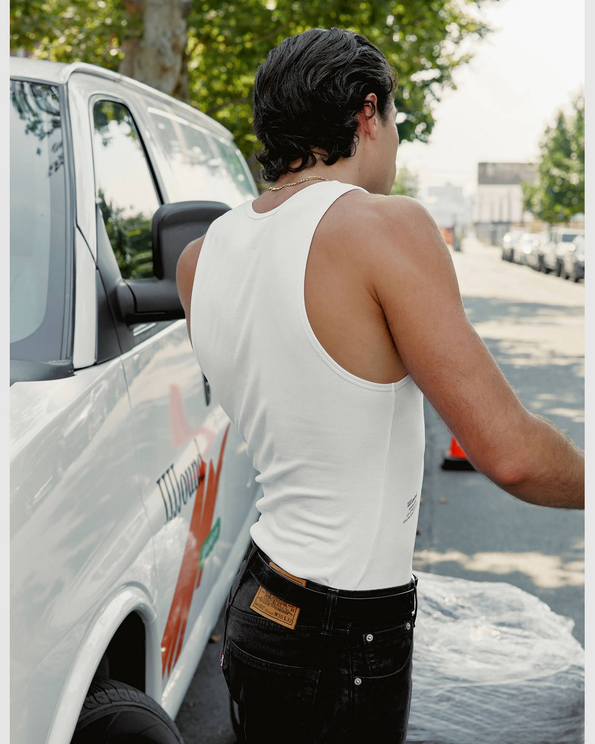 Levi's® X Jjjjound Tank - White | Levi's® US Levi's® X Jjjjound Tank - White | Levi's® US