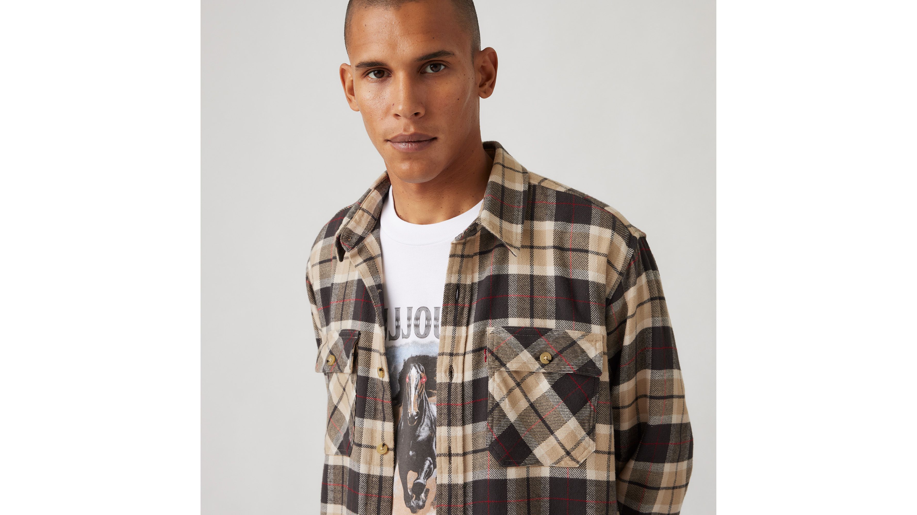 Levi's® x JJJJound Plaid Shirt