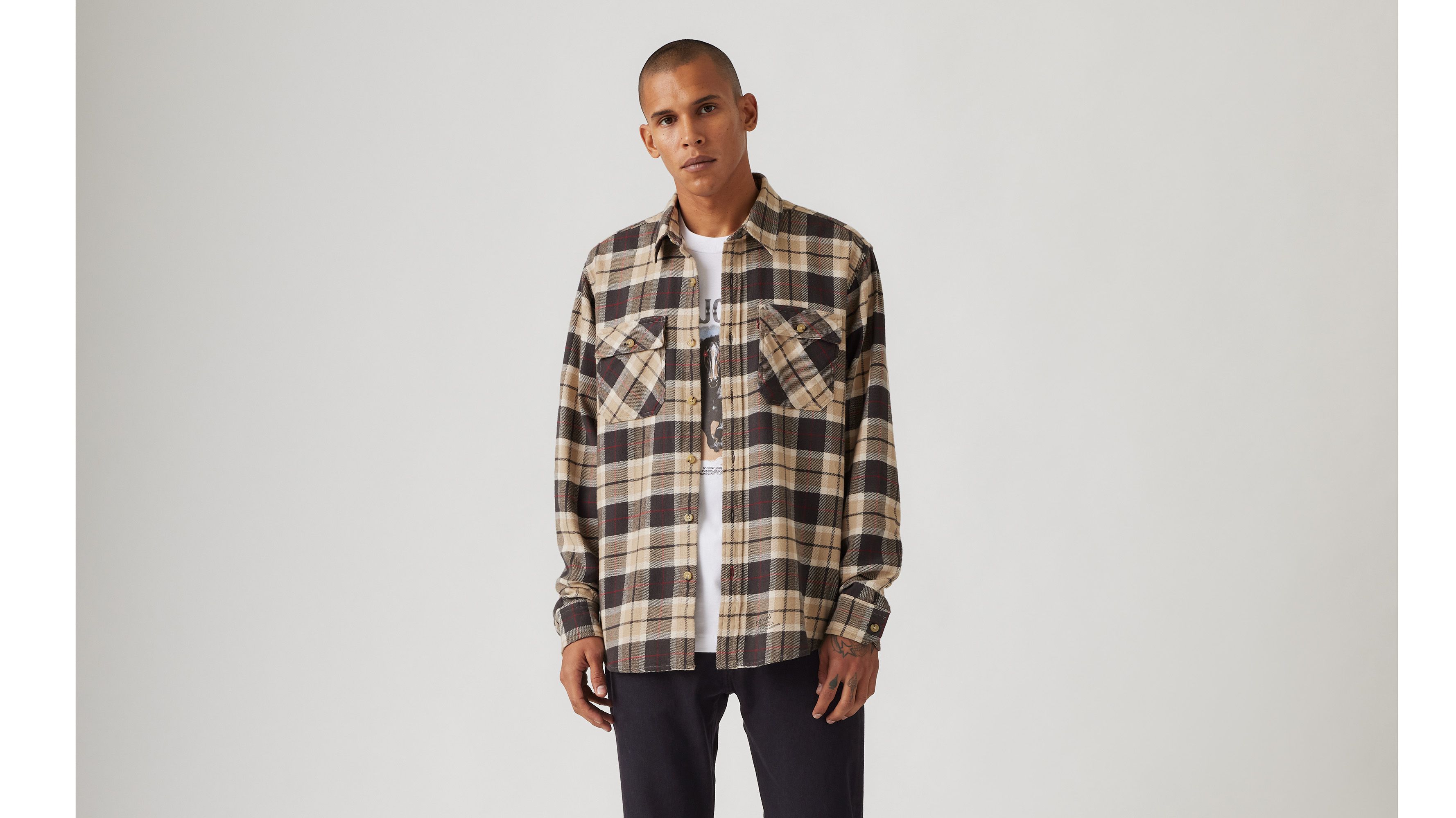 Levi's® x JJJJound Plaid Shirt