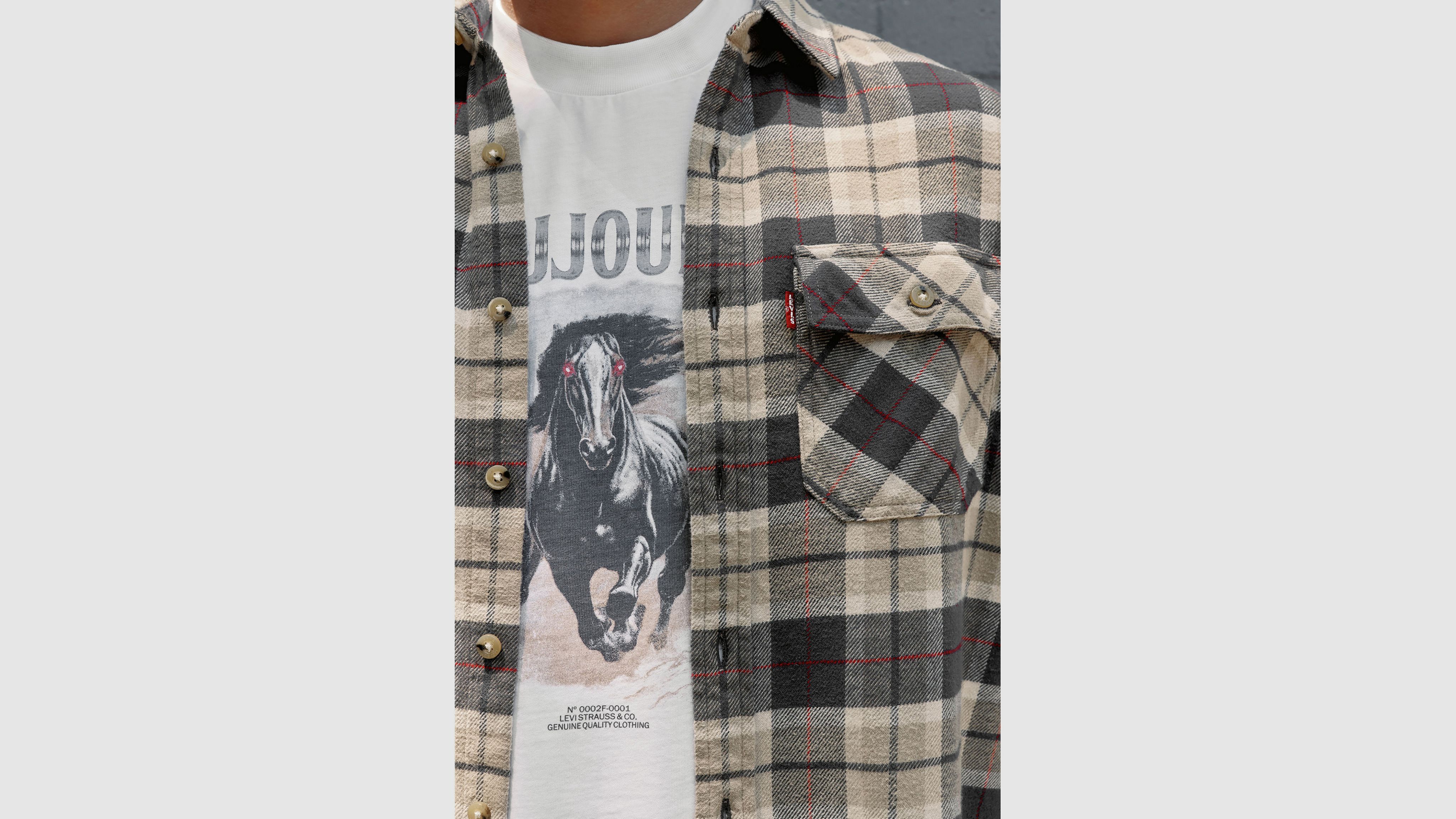 Levi's® x JJJJound Plaid Shirt