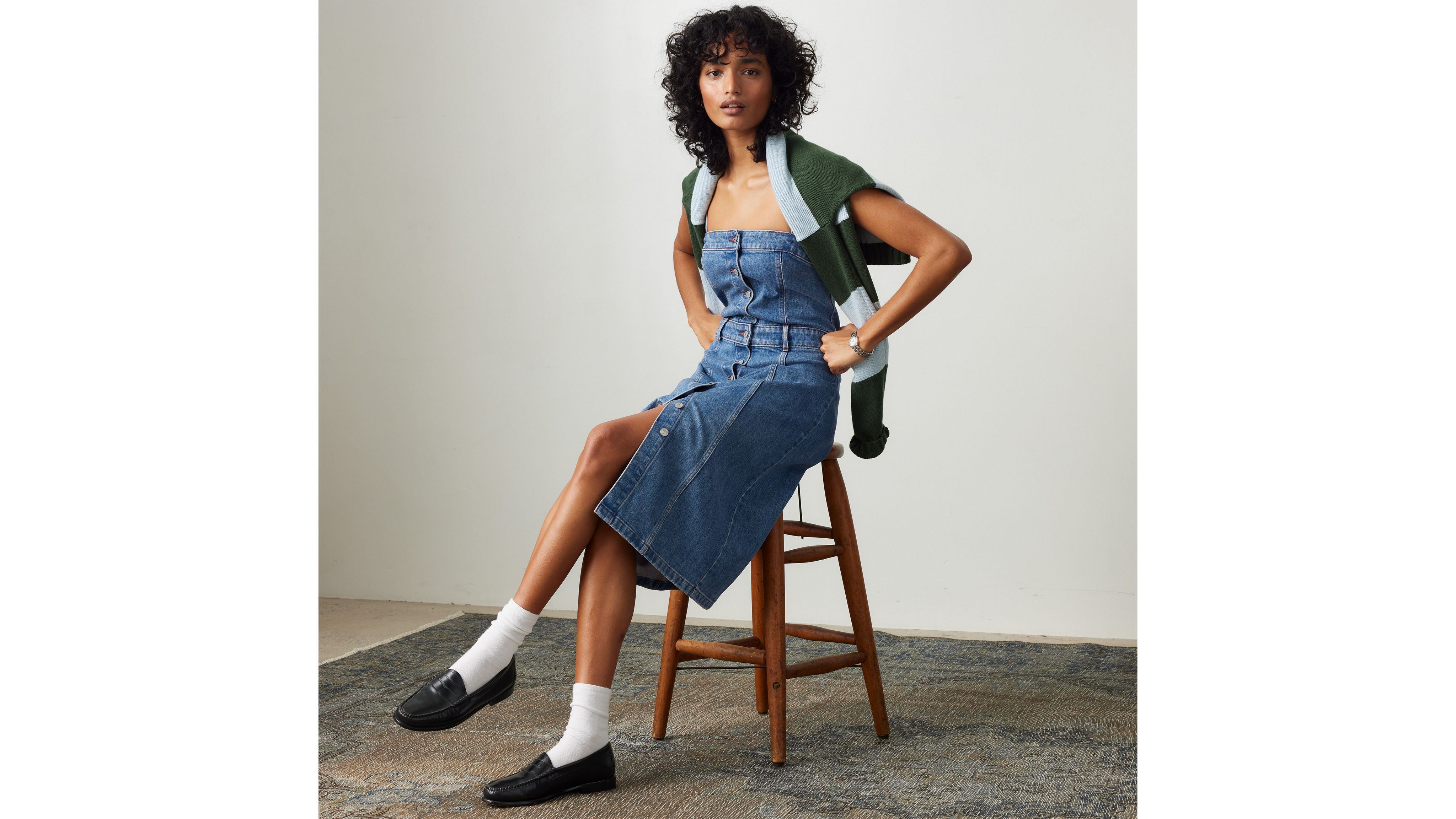 Denim Bustier Dress - Medium Wash | Levi's® US
