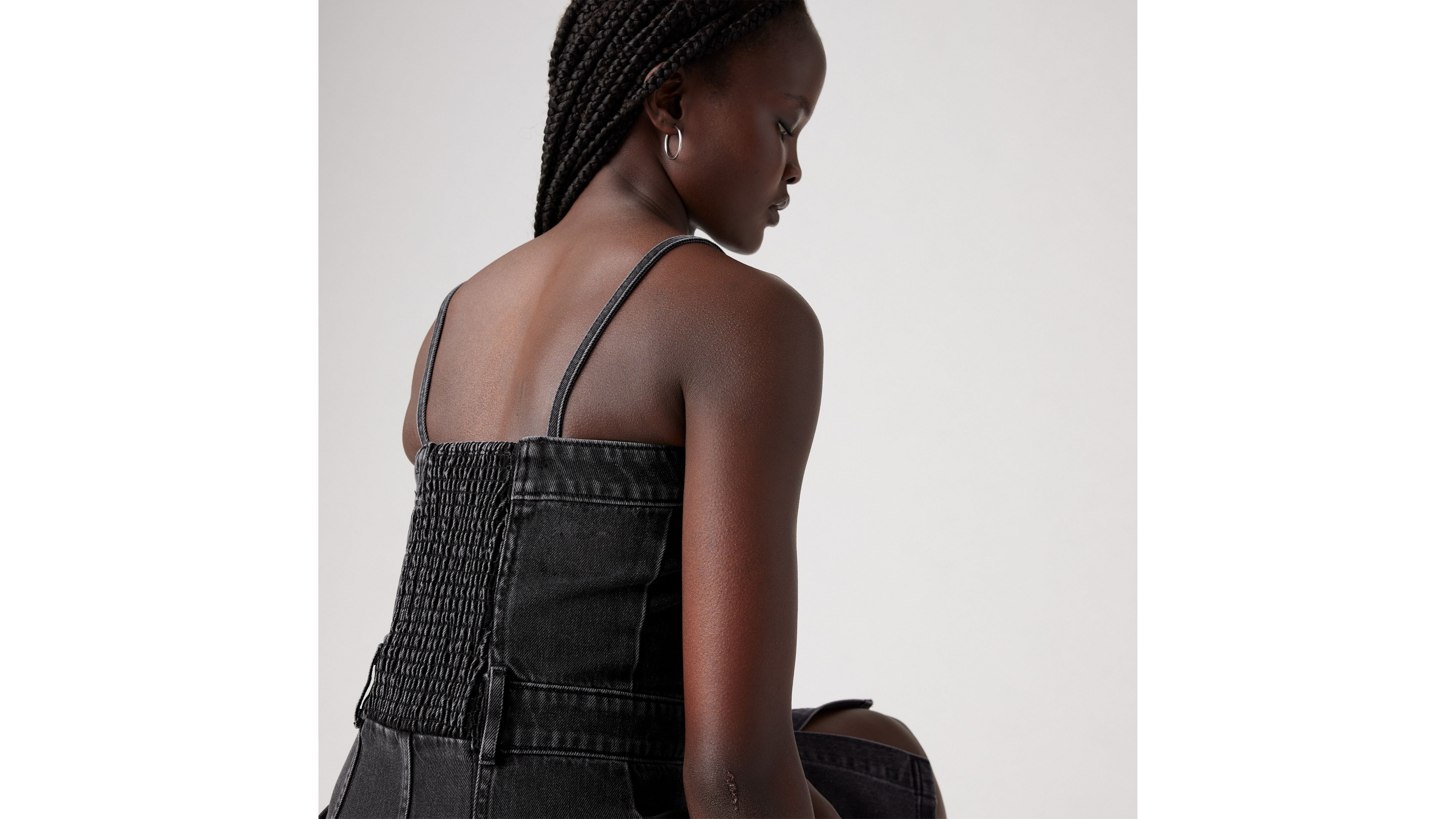 Denim Bustier Dress 4