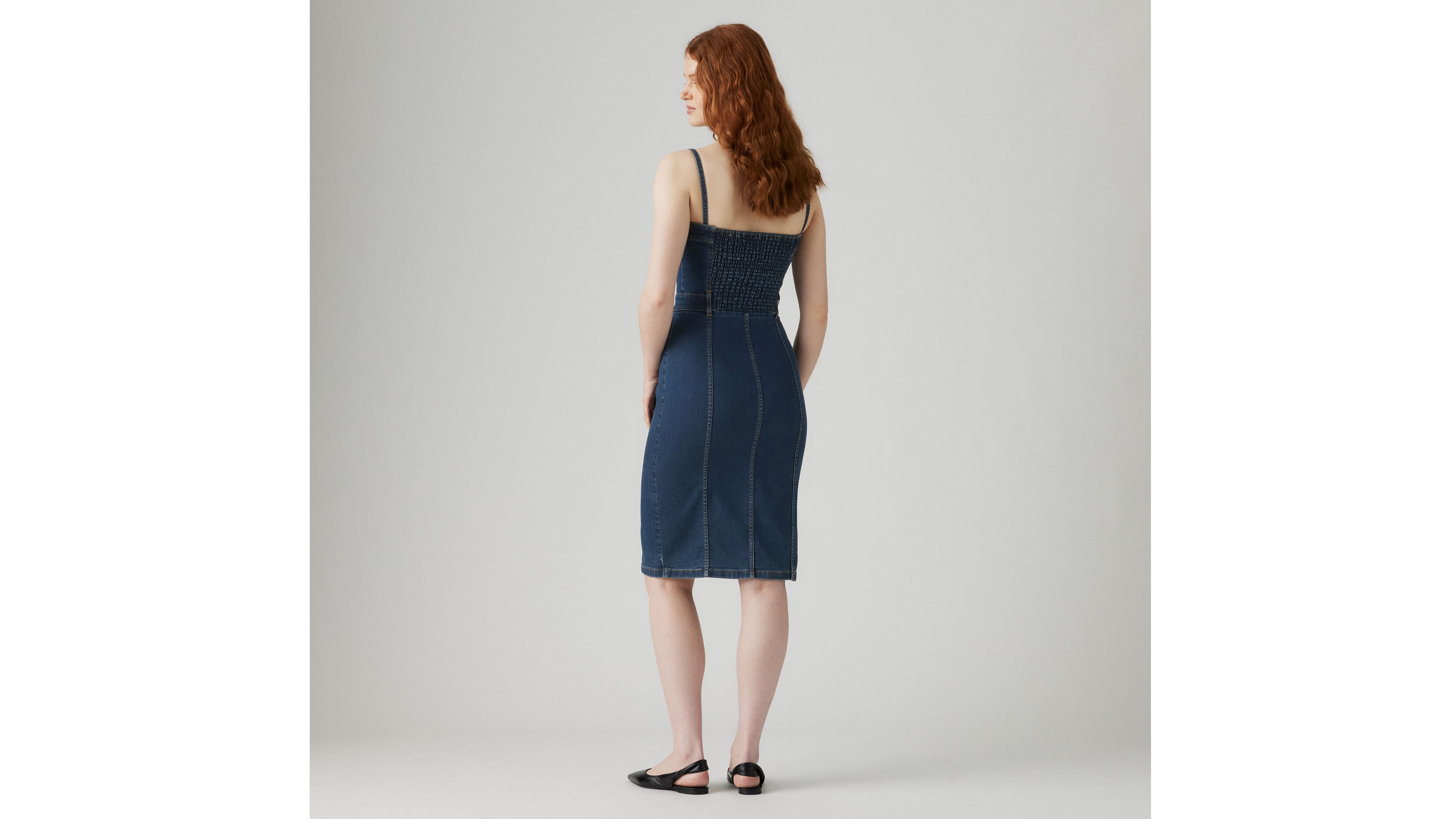 Denim Bustier Dress 3