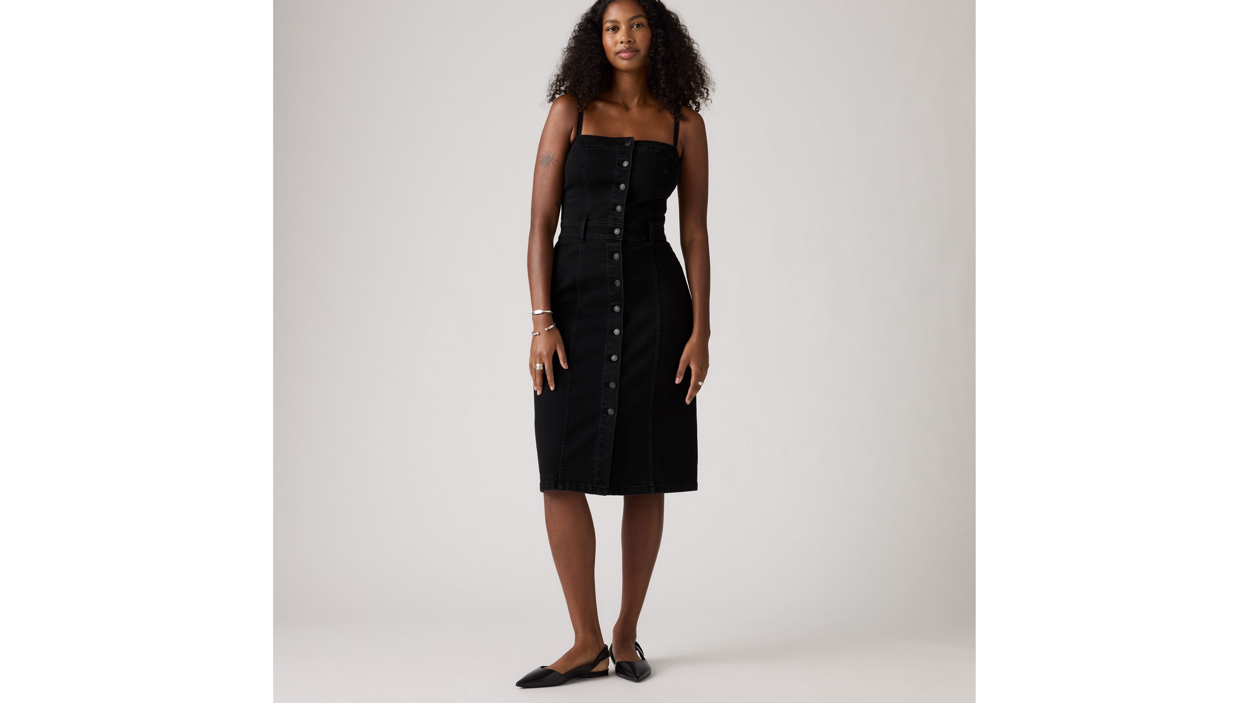 Denim Bustier Dress 1