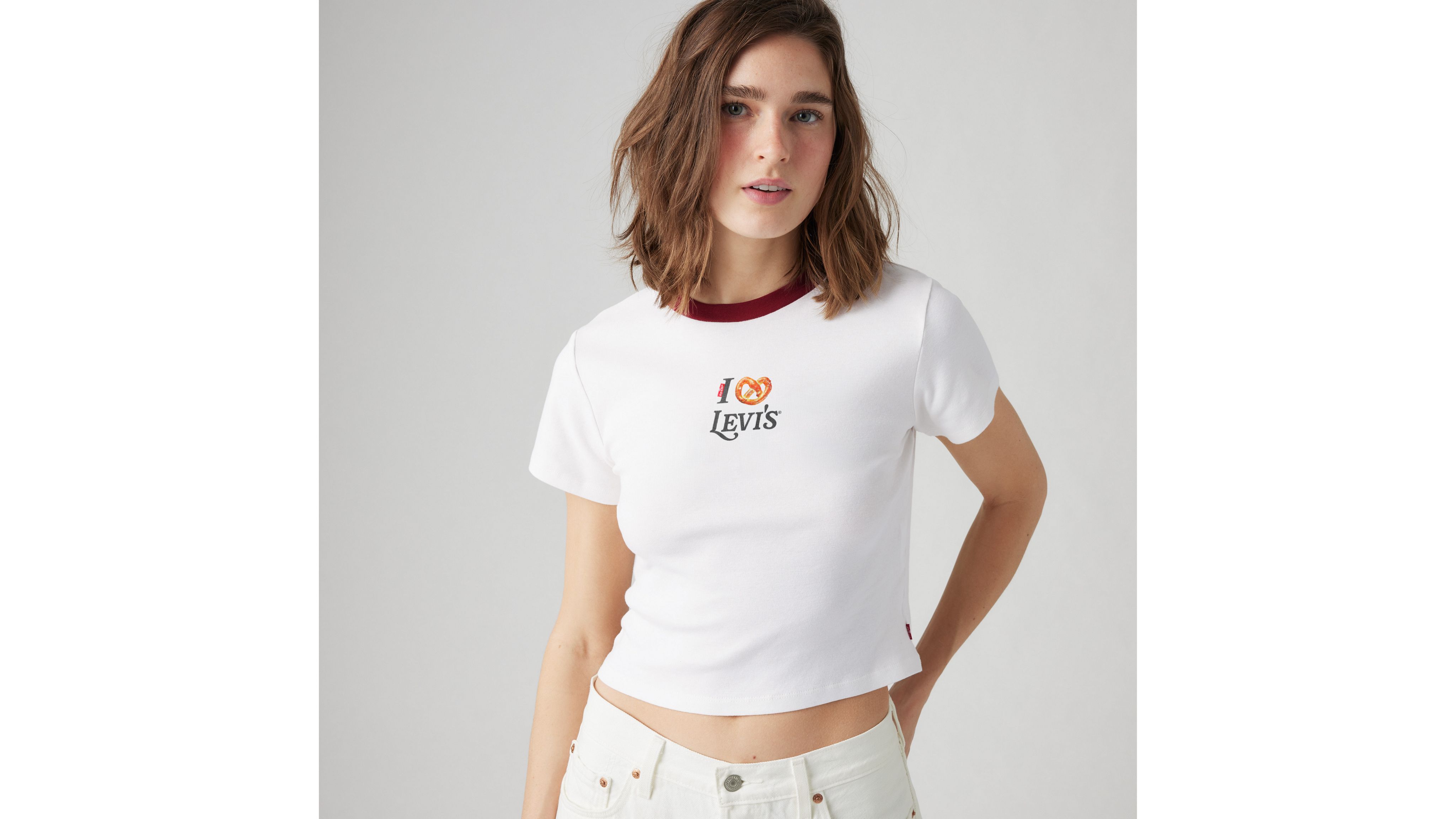 Graphic Mini Ringer Tee 1