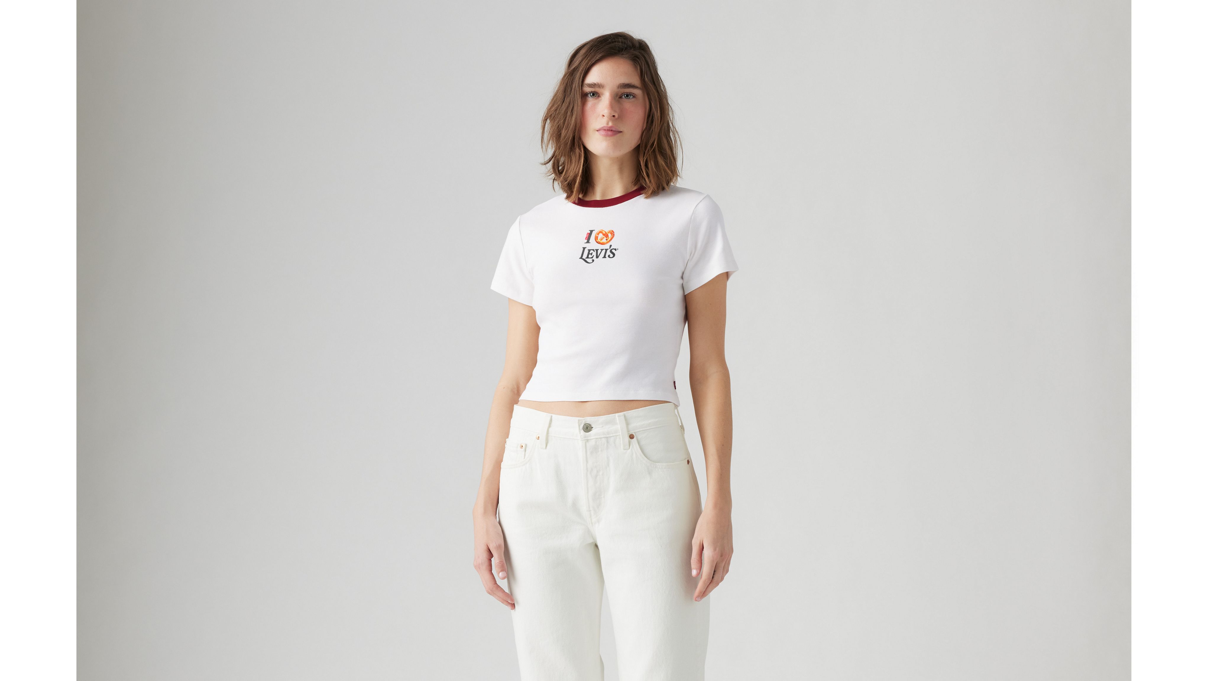 Graphic Mini Ringer Tee 8