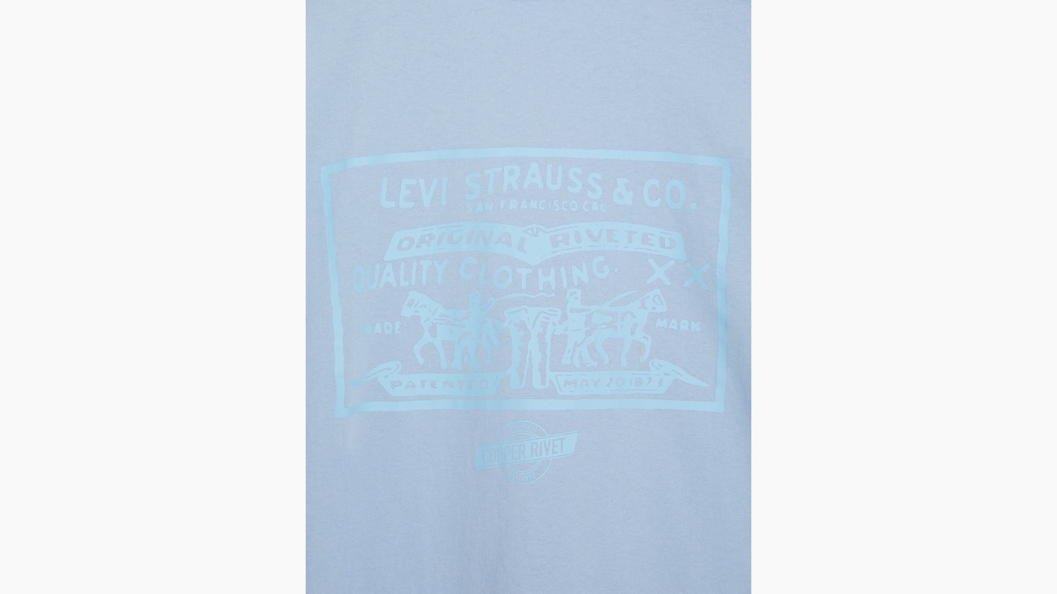 Vintage Fit Graaphic Tee - Blue | Levi
