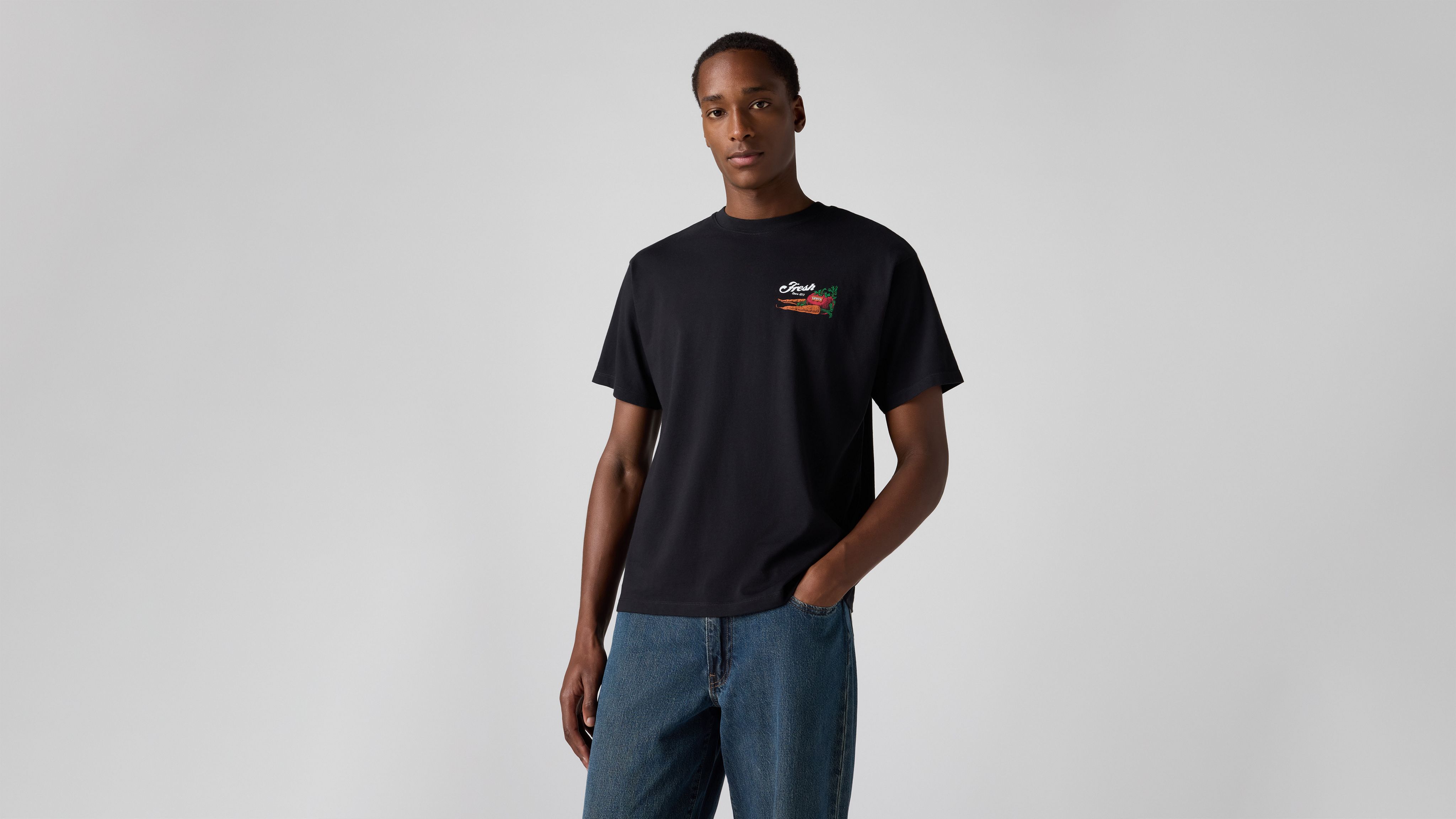 Vintage Fit Graphic Tee 1