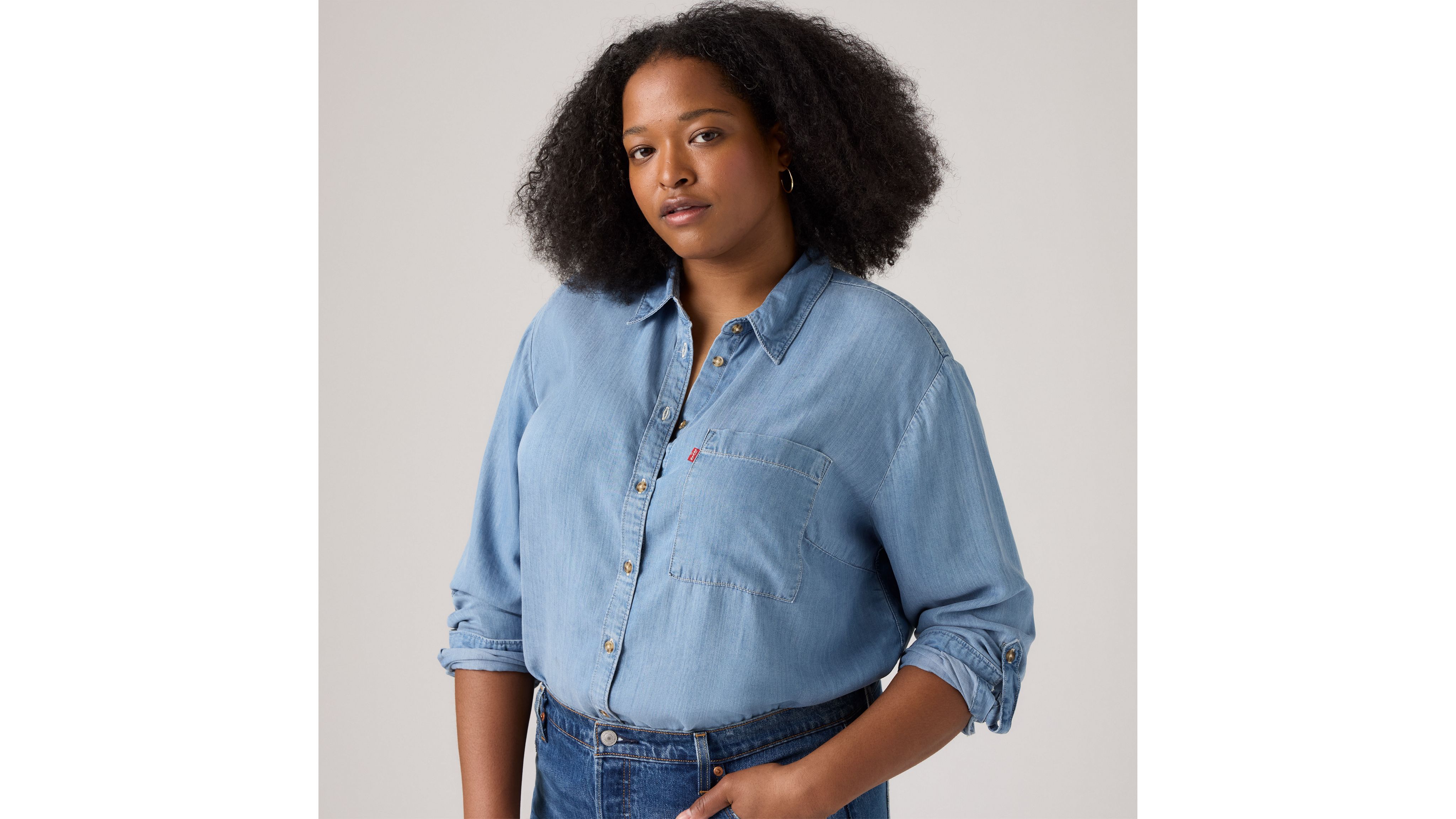 Levi's Darlene Utility Shirt (plus Size)