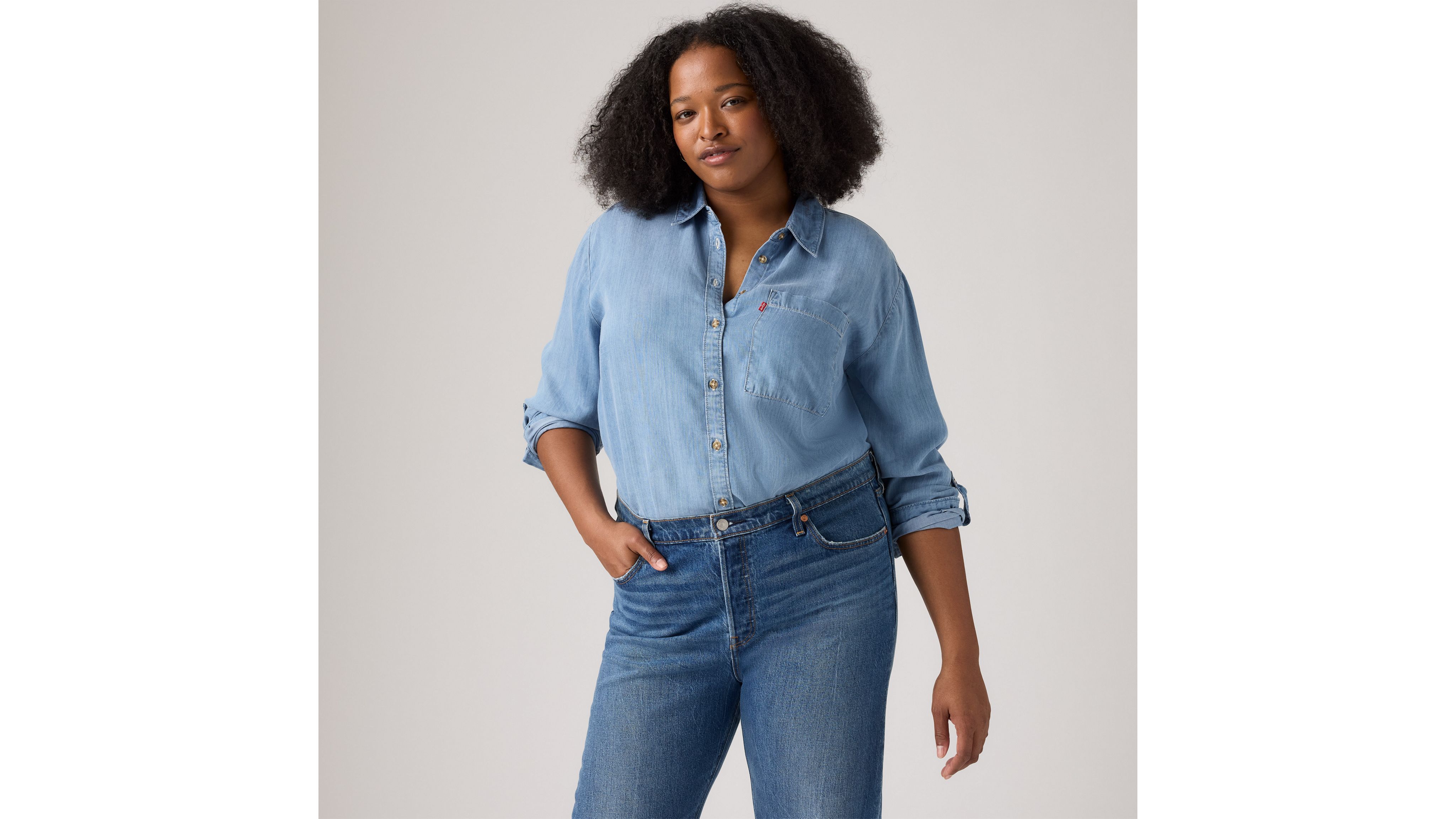 Levi's Darlene Utility Shirt (plus Size)