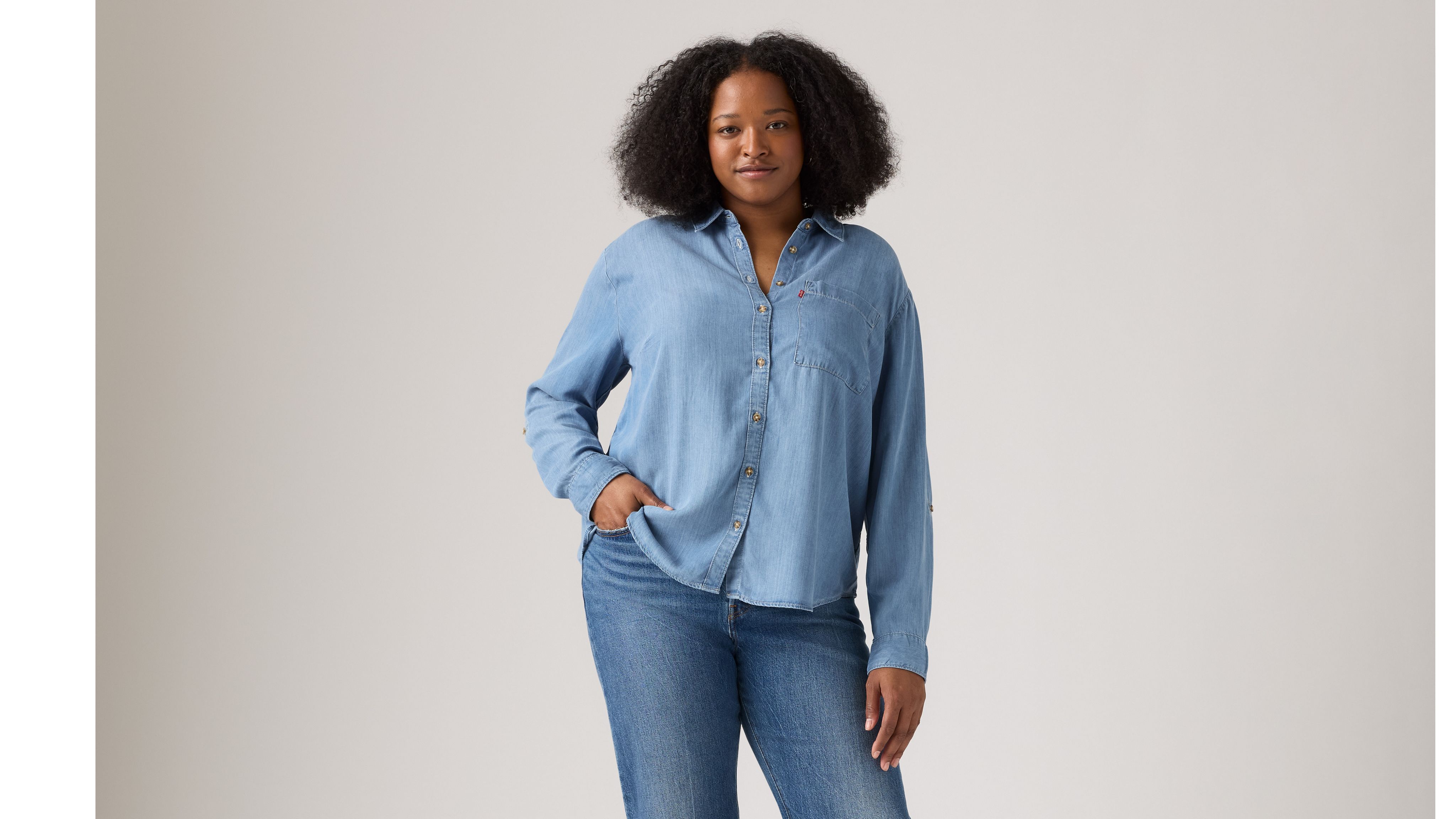 Levi's Darlene Utility Shirt (plus Size)