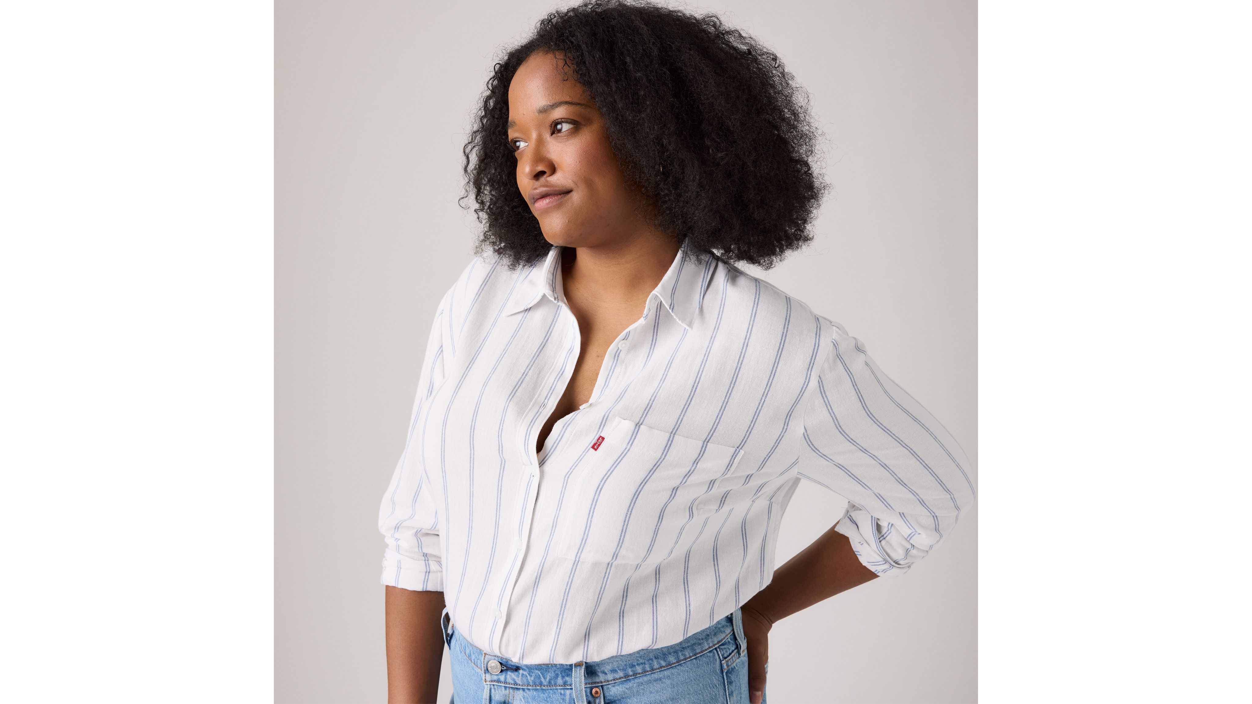 Levi's Darlene Utility Shirt (plus Size)