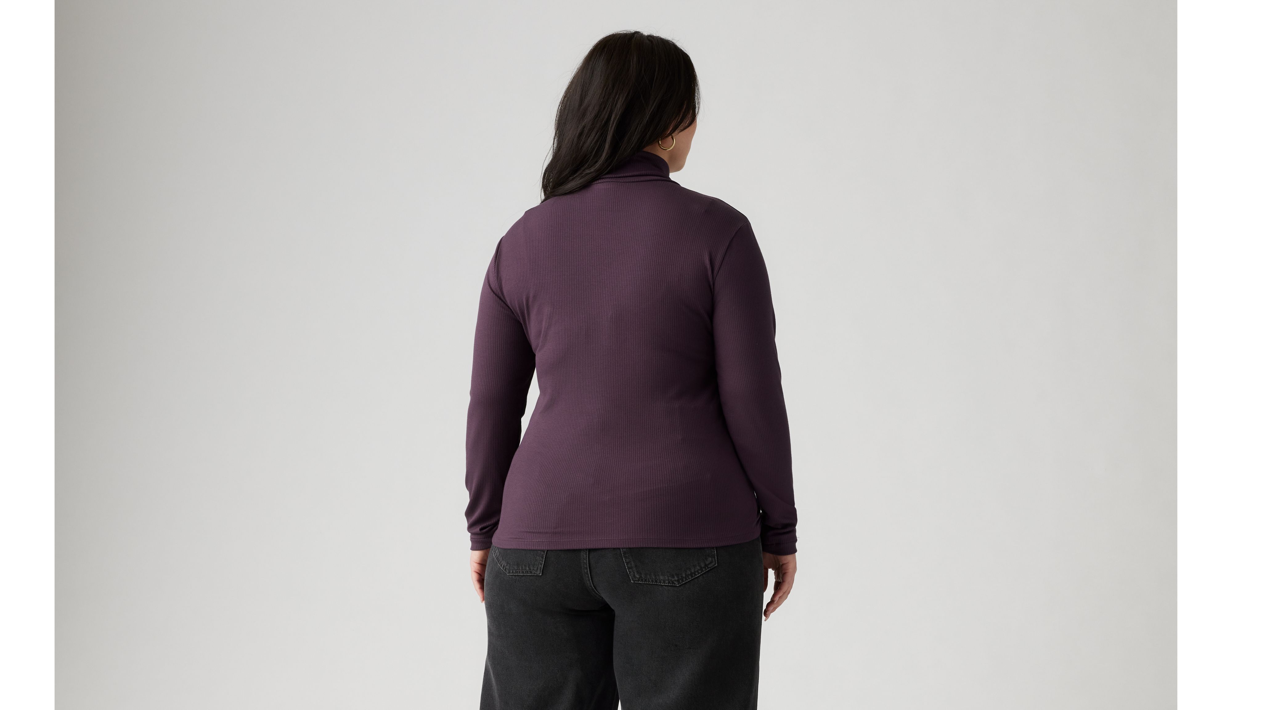 Dreamy Turtleneck Top (Plus Size) 3