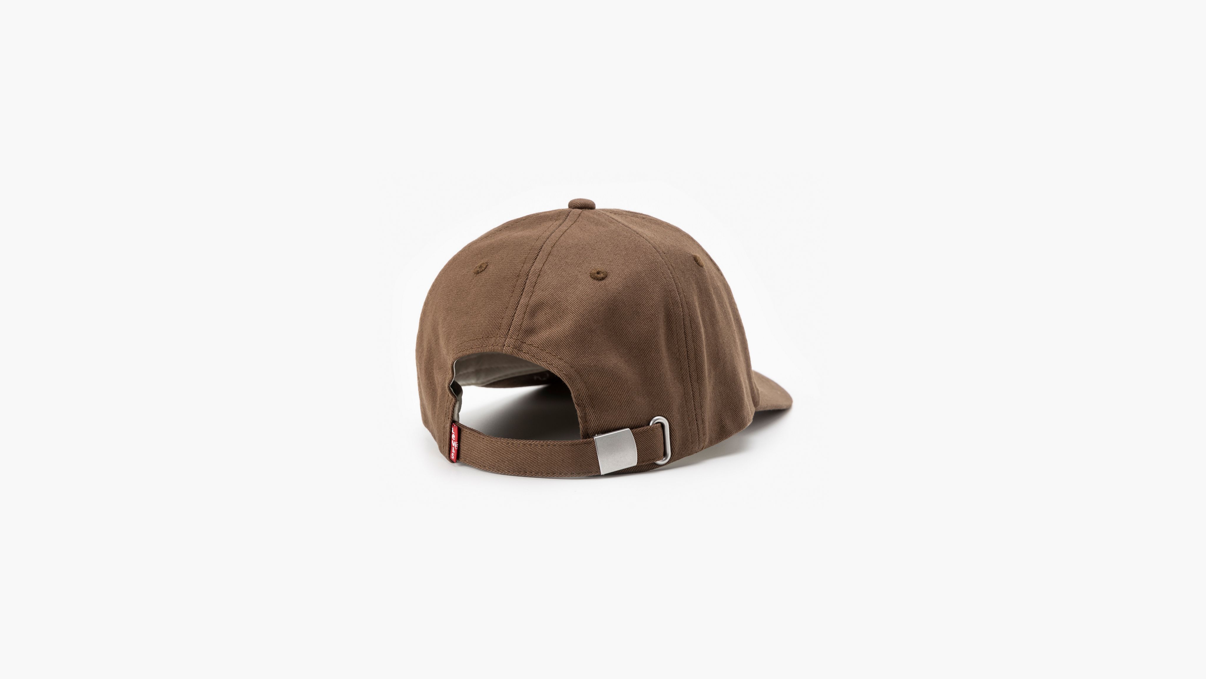 Shop Levi's Relaxed Dad Cap In Dark Brown