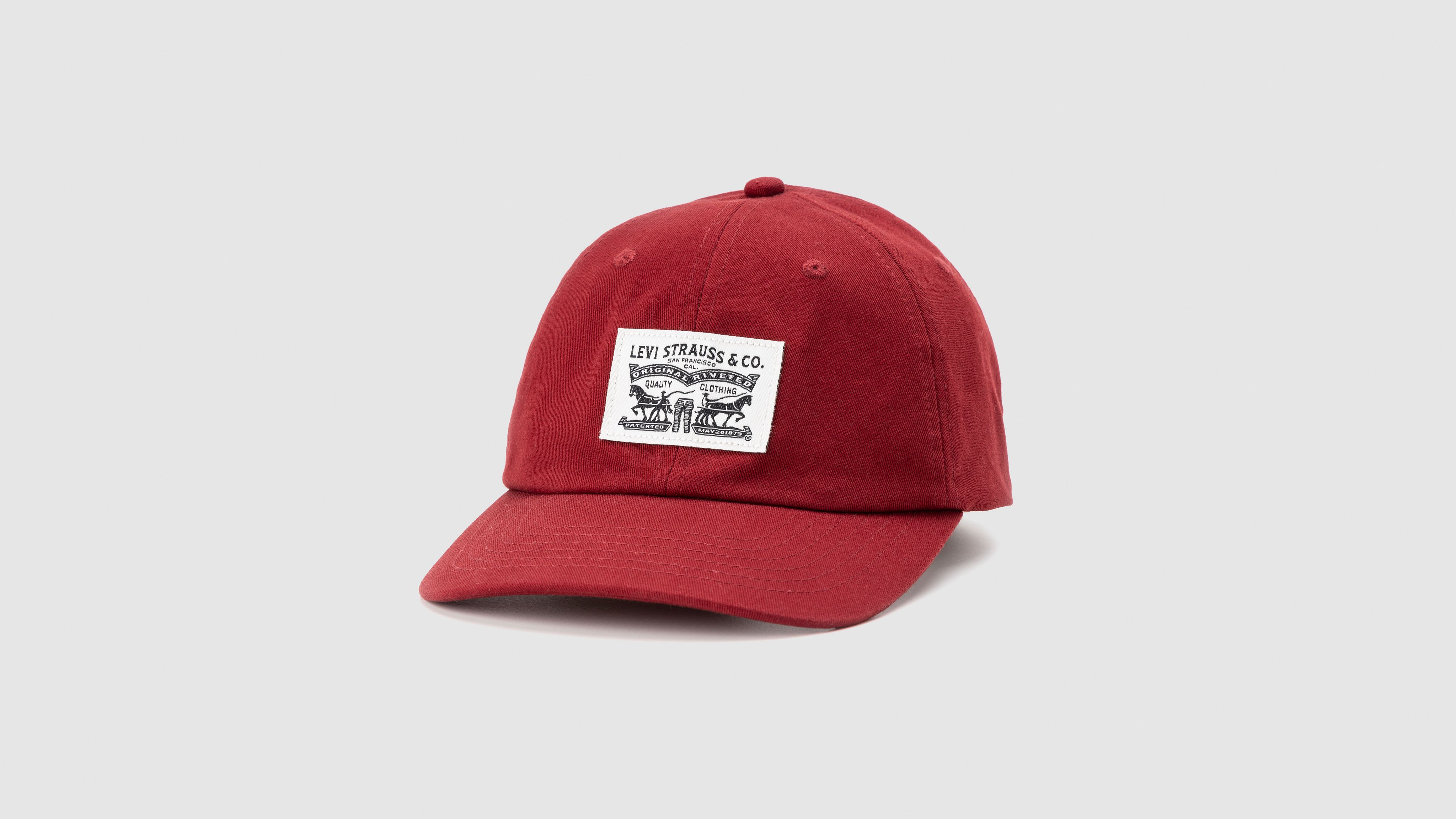 Levi's Relaxed Dad Cap In Dull Red