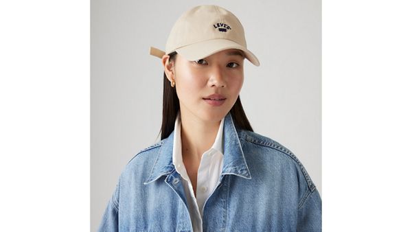 Lazy Girl Logo Cap — Off White