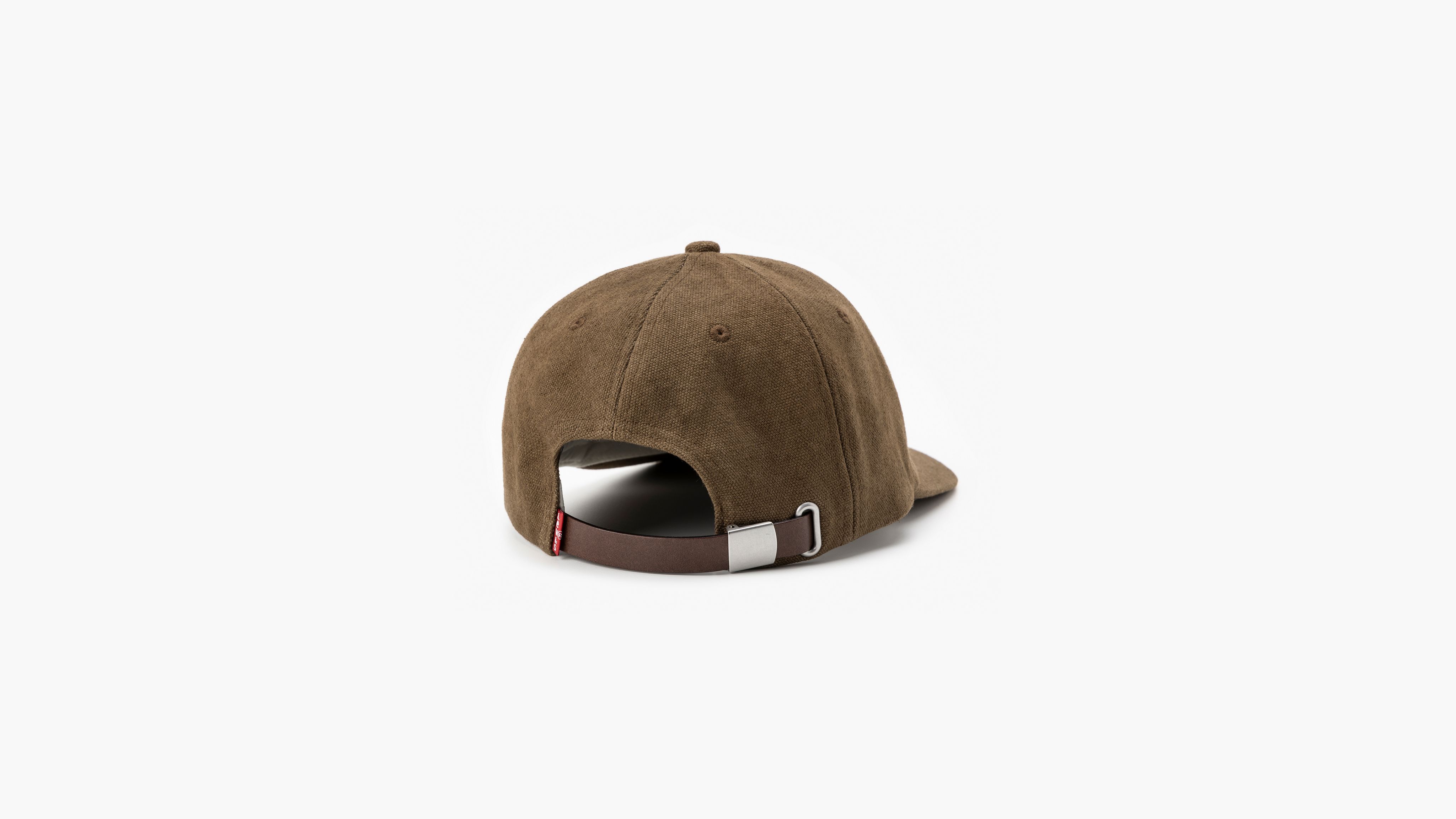 Shop Levi's Lazy Girl Logo Cap In Dark Brown