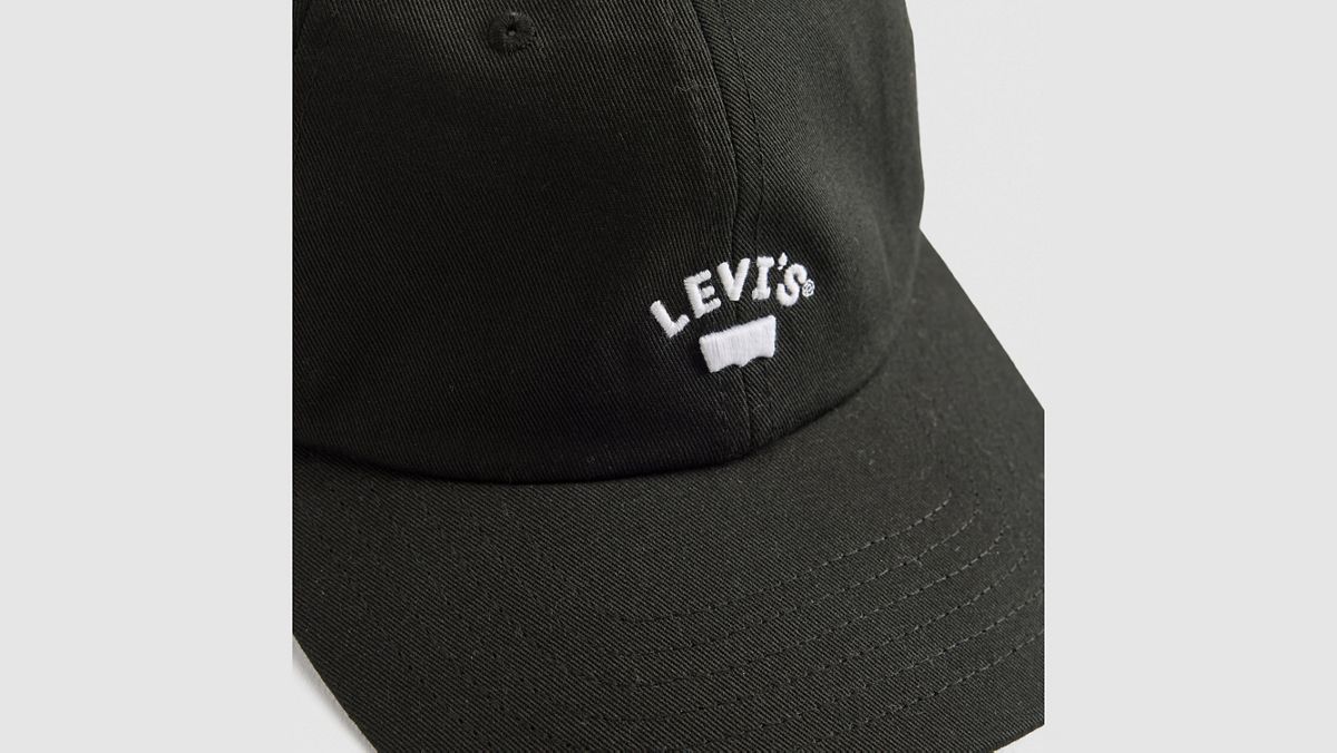 Lazy Girl Logo Cap — Caviar - Black