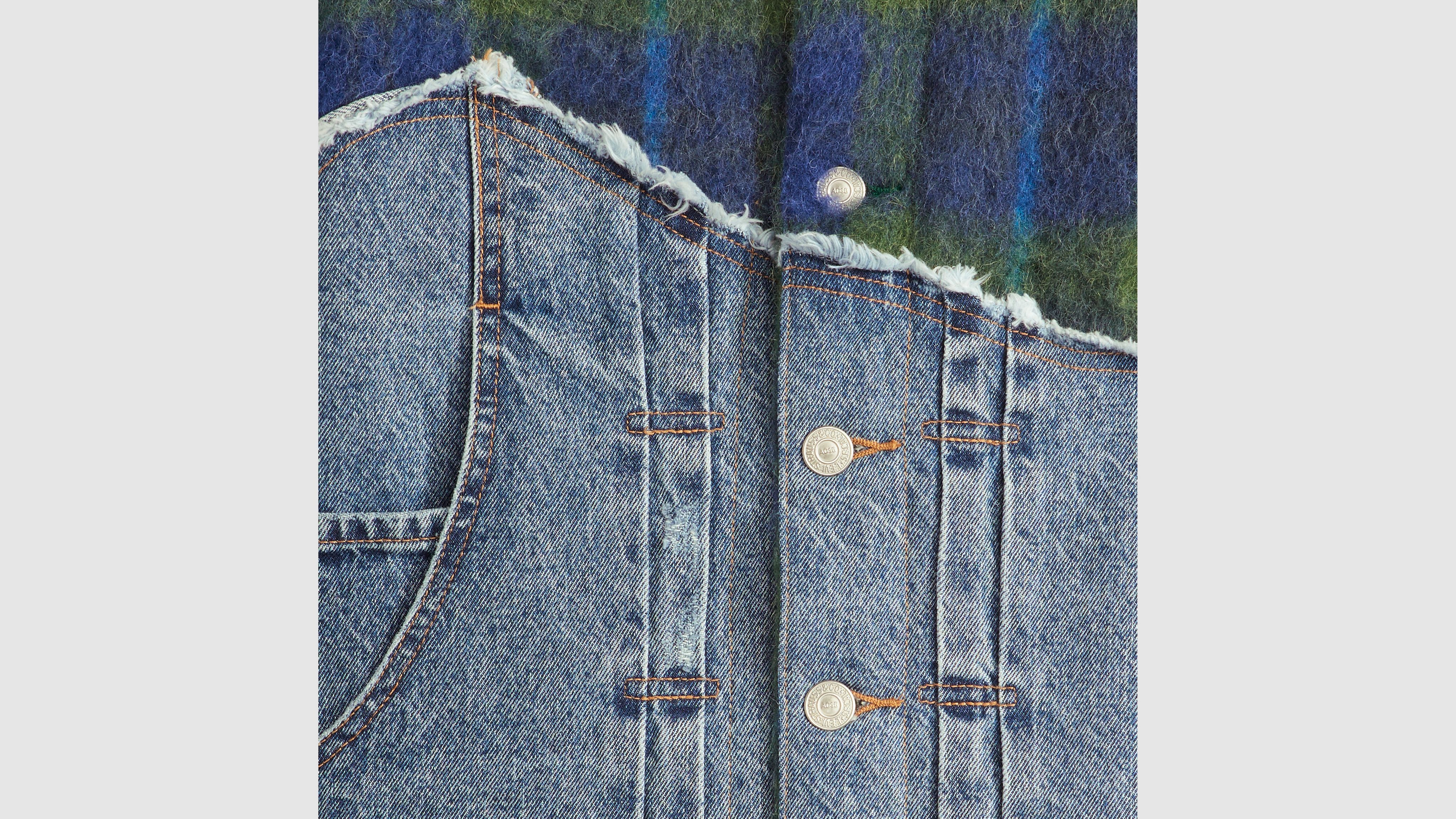 Levi's® X Adsb Andersson Bell Spliced Trucker Jacket Levi's® X Adsb Andersson Bell Spliced Trucker Jacket