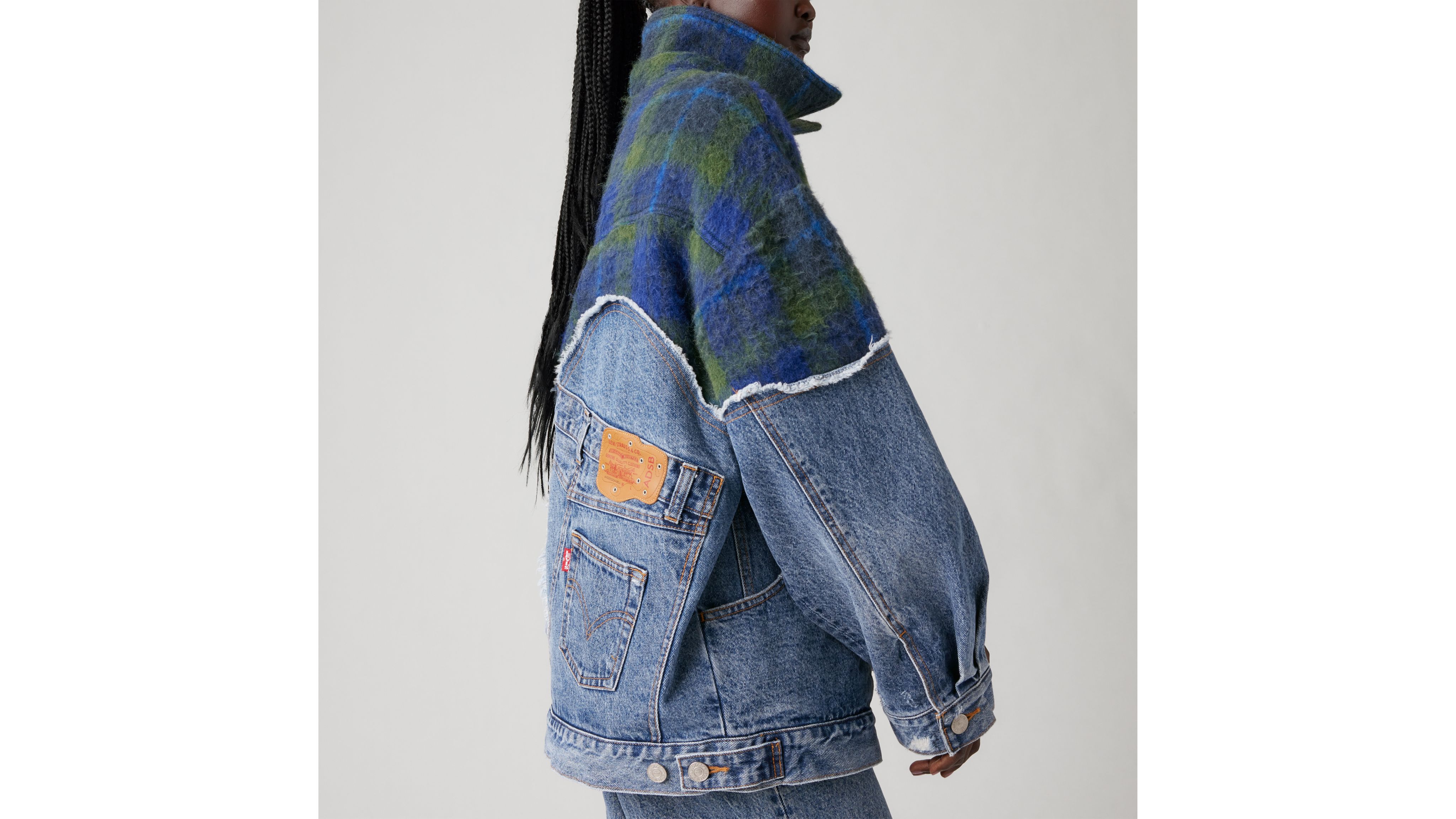 Levi's® X Adsb Andersson Bell Spliced Trucker Jacket Levi's® X Adsb Andersson Bell Spliced Trucker Jacket