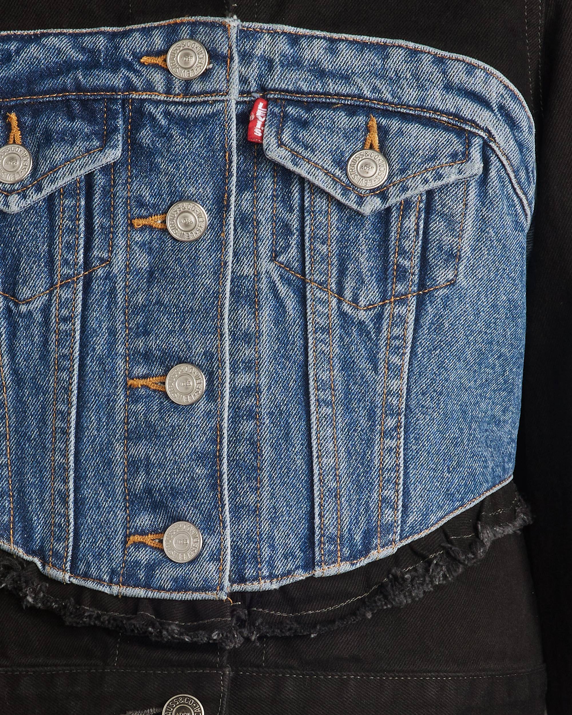 Levi's® X Adsb Andersson Bell Half Trucker Jacket - Black Levi's® X Adsb Andersson Bell Half Trucker Jacket - Black