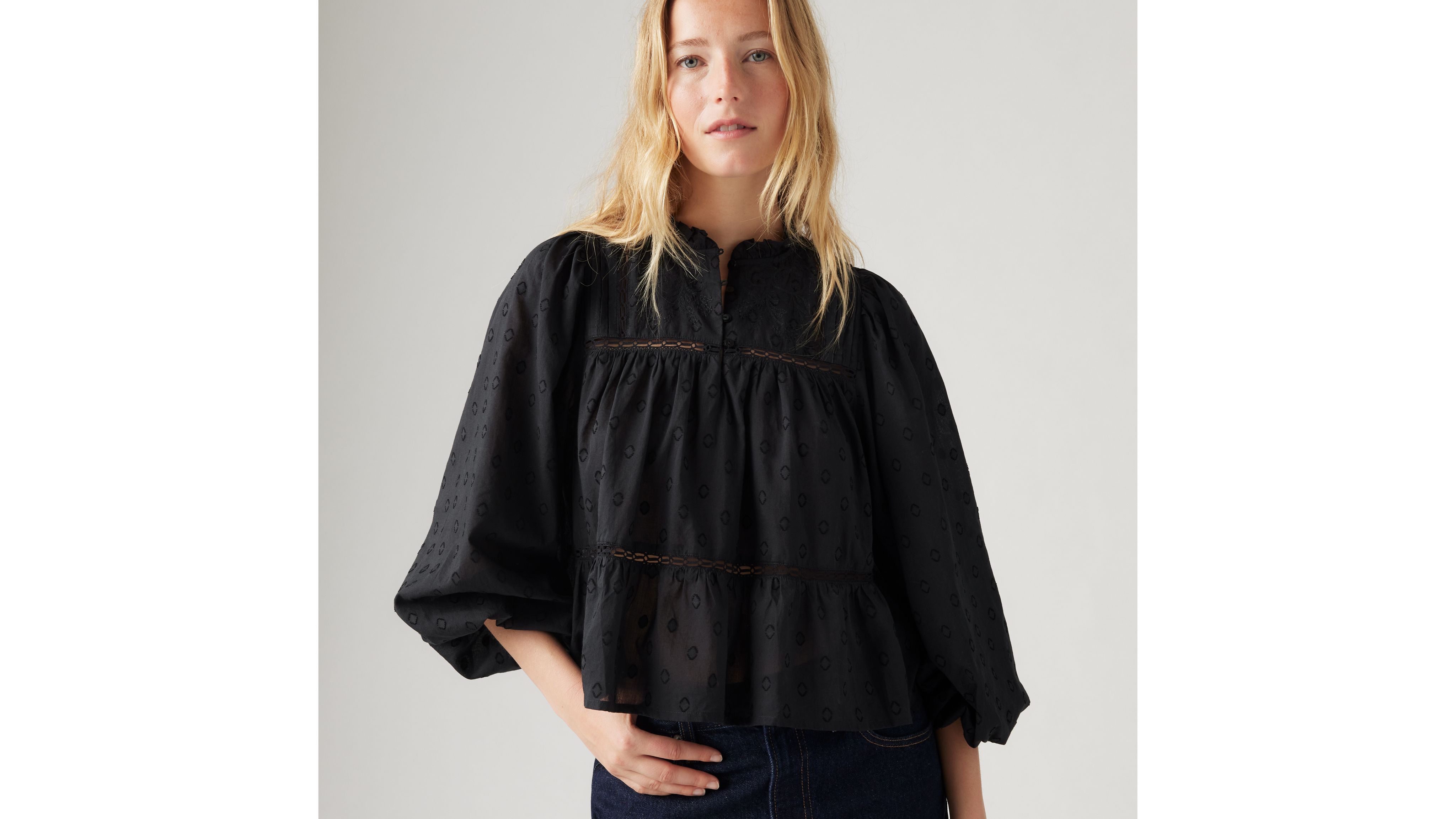 Levi's Lucia Blouse In Caviar