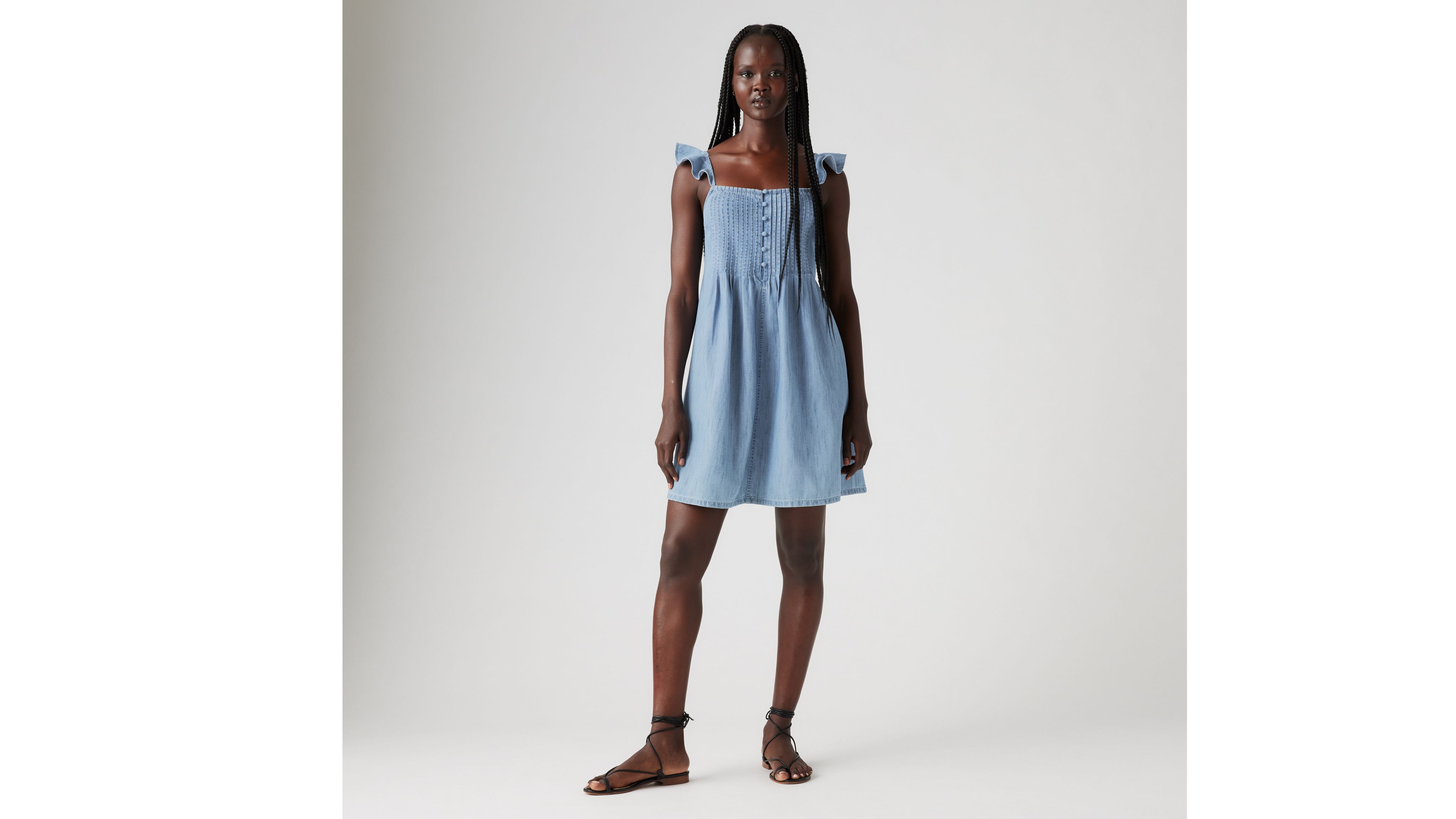 Katrina Flutter Sleeve Dress 2