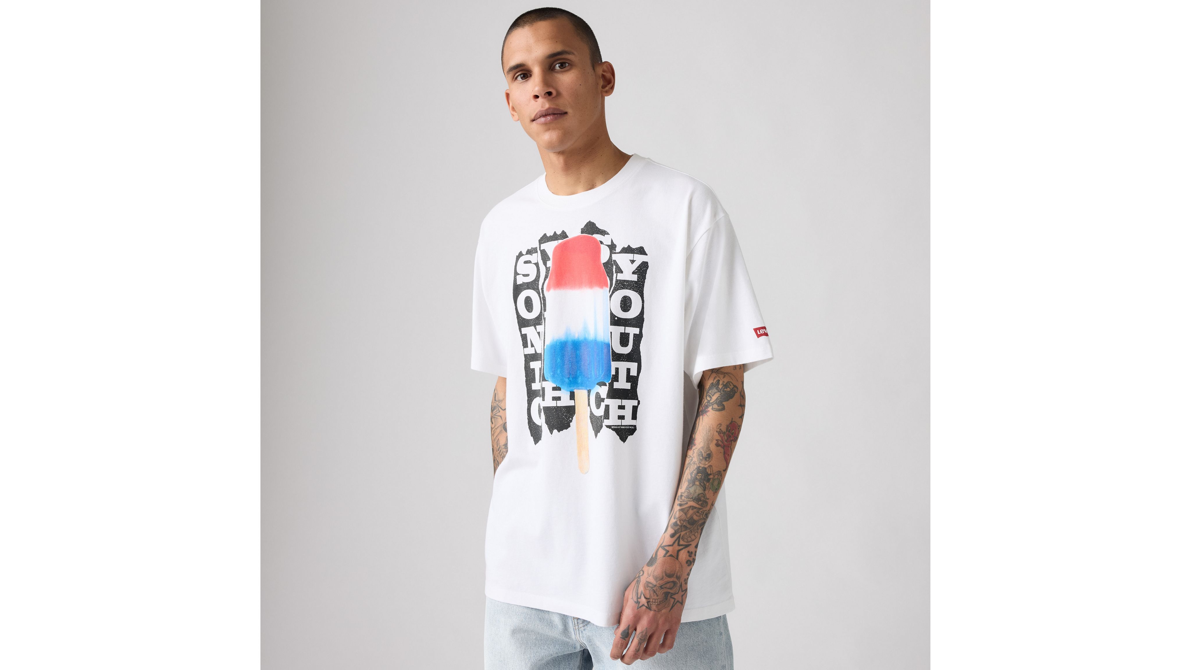 Sonic Youth Indie Rock Band T-Shirt - Gildan Softstyle Unisex (S-3XL, White)