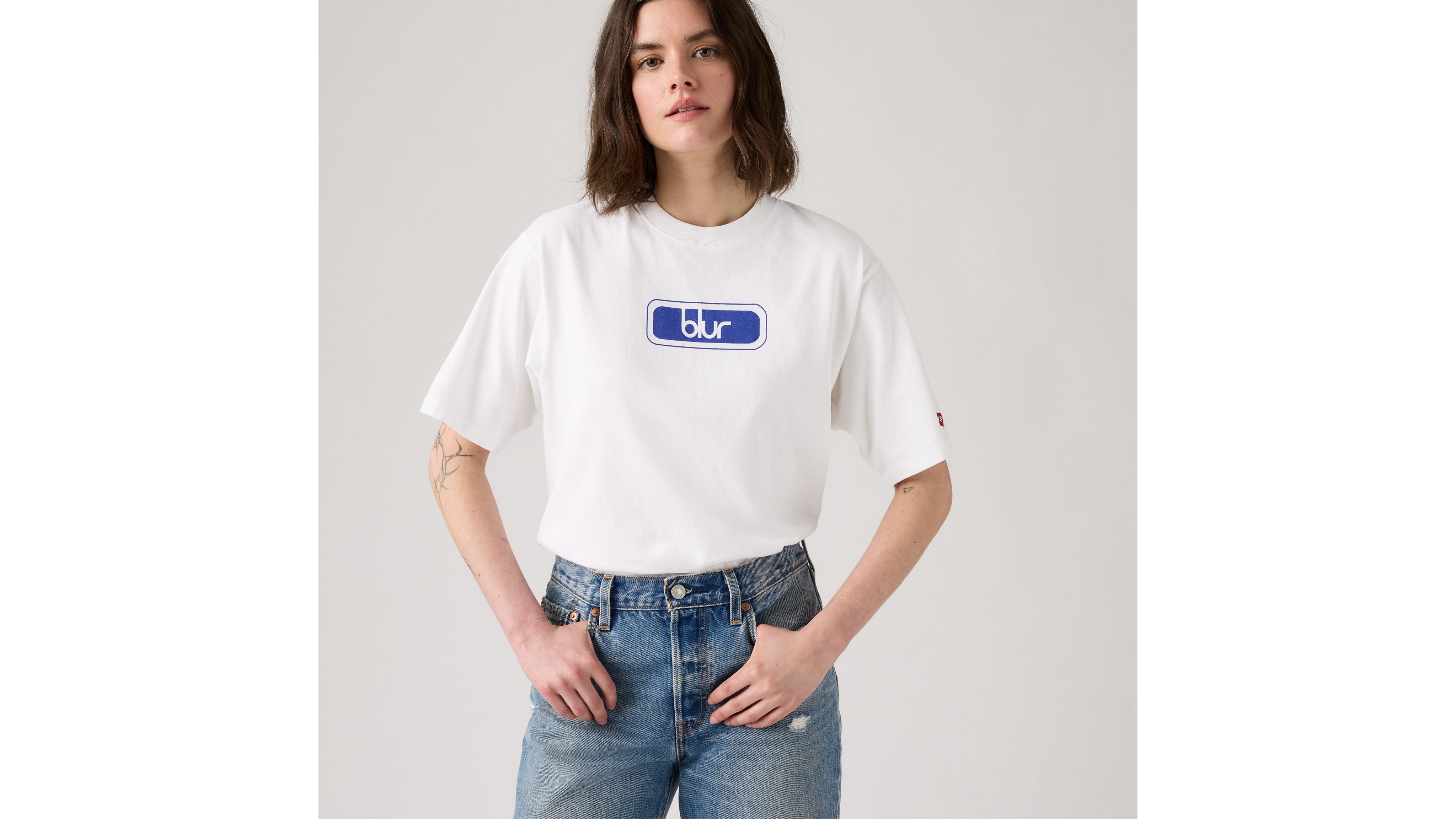 ★LMC★ BLUR LAYER TEE white BLUR LAYER TEE white - LMC | 엘엠씨