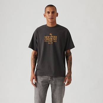 Levi's® New Order Band Tee - Black | Levi's® AT Levi's® New Order Band Tee - Black | Levi's® AT