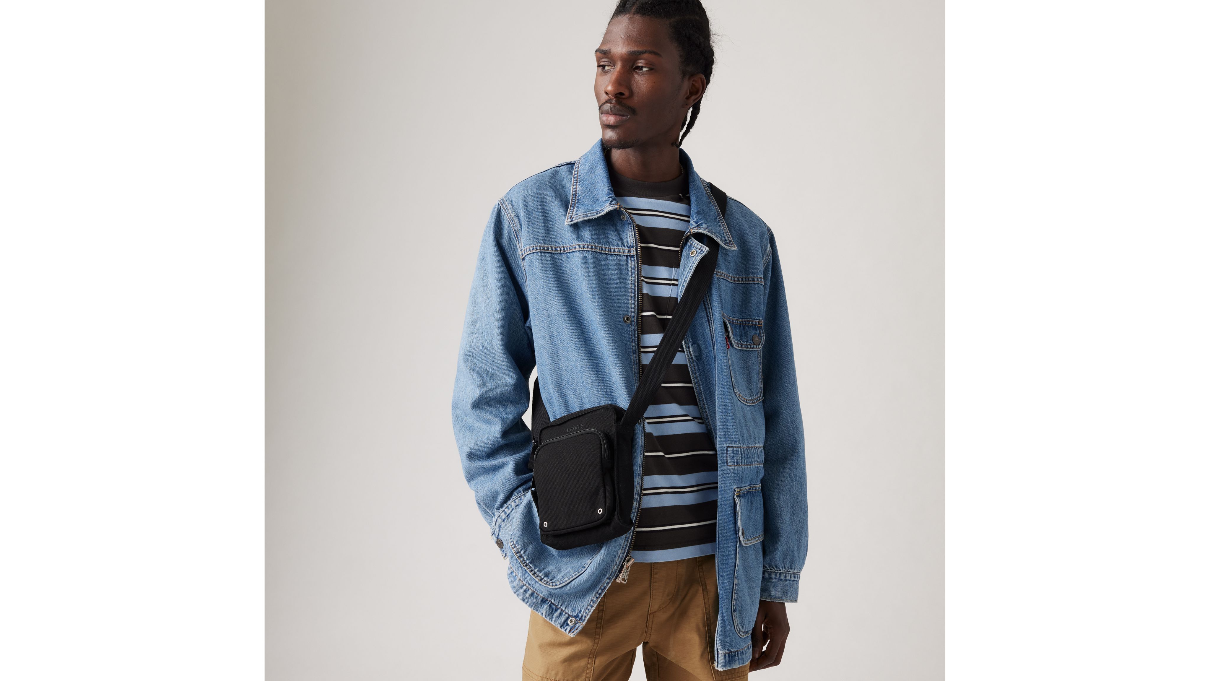 Levi's® Small Zip Crossbody Bag - Black | Levi's® KZ