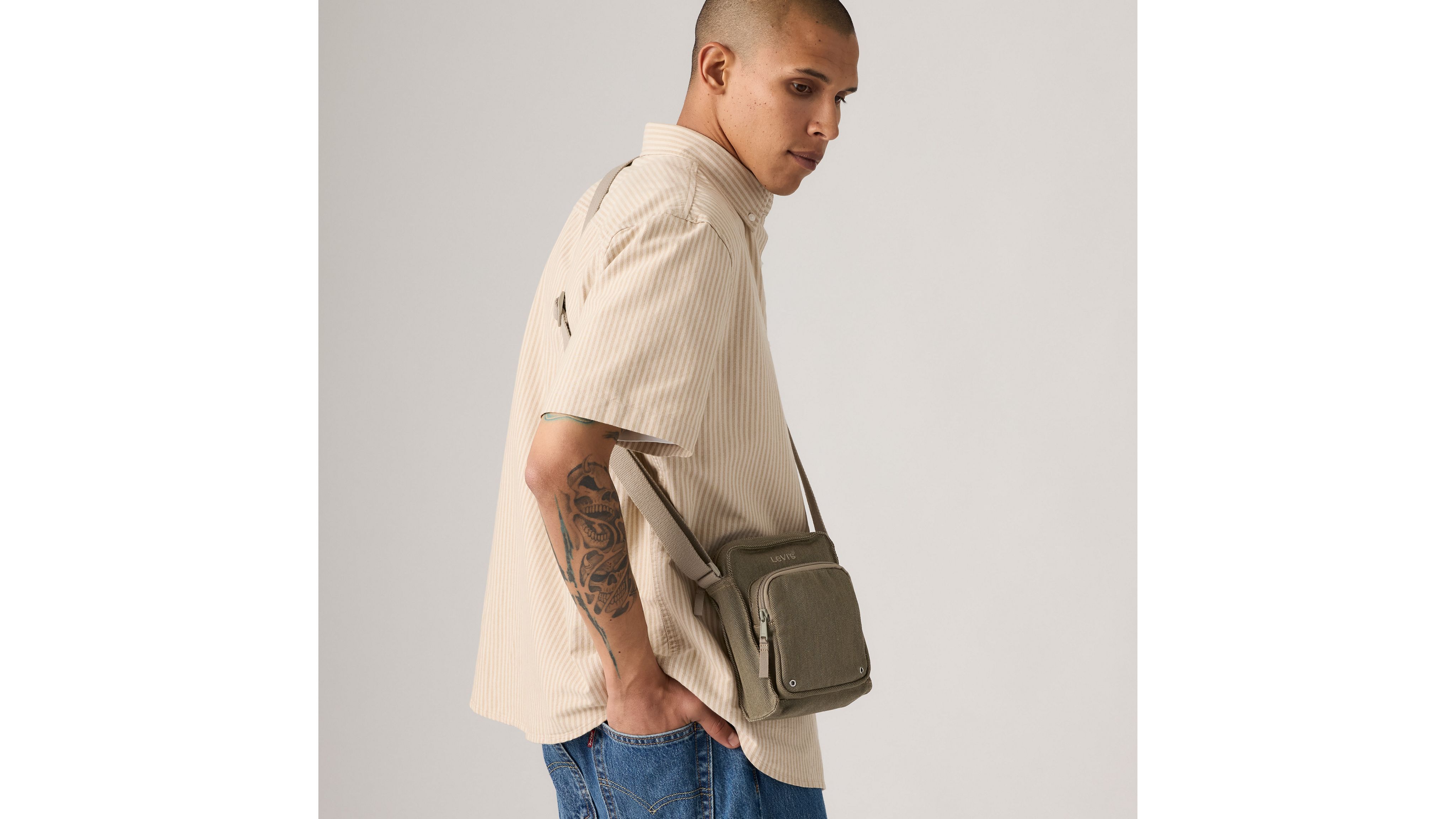 Borsa a tracolla Levi's® piccola con cerniera 9