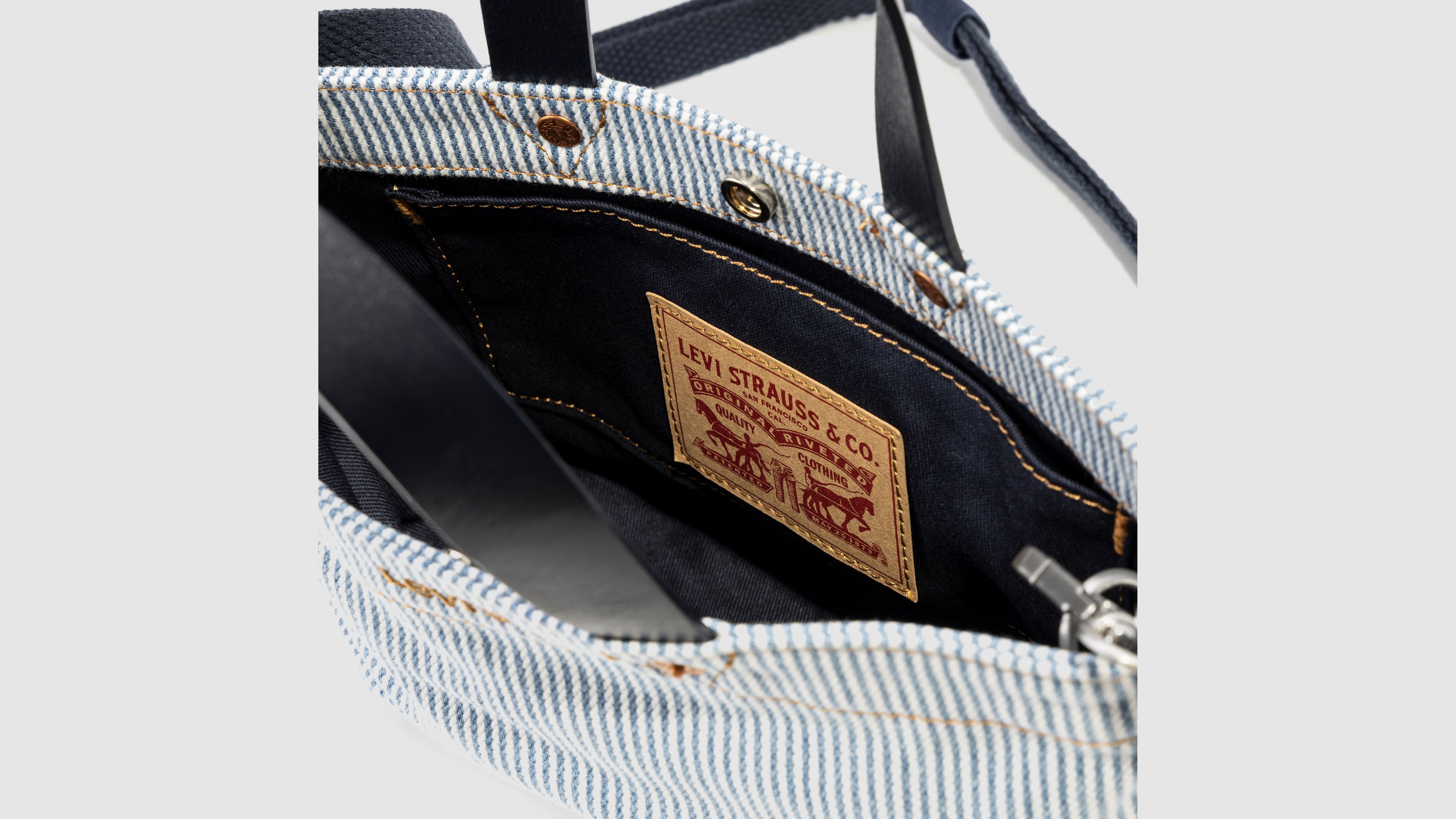 Levi's Heritage Micro Tote In Faded Blue