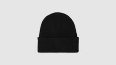 Backpatch Beanie — Regular Black 3