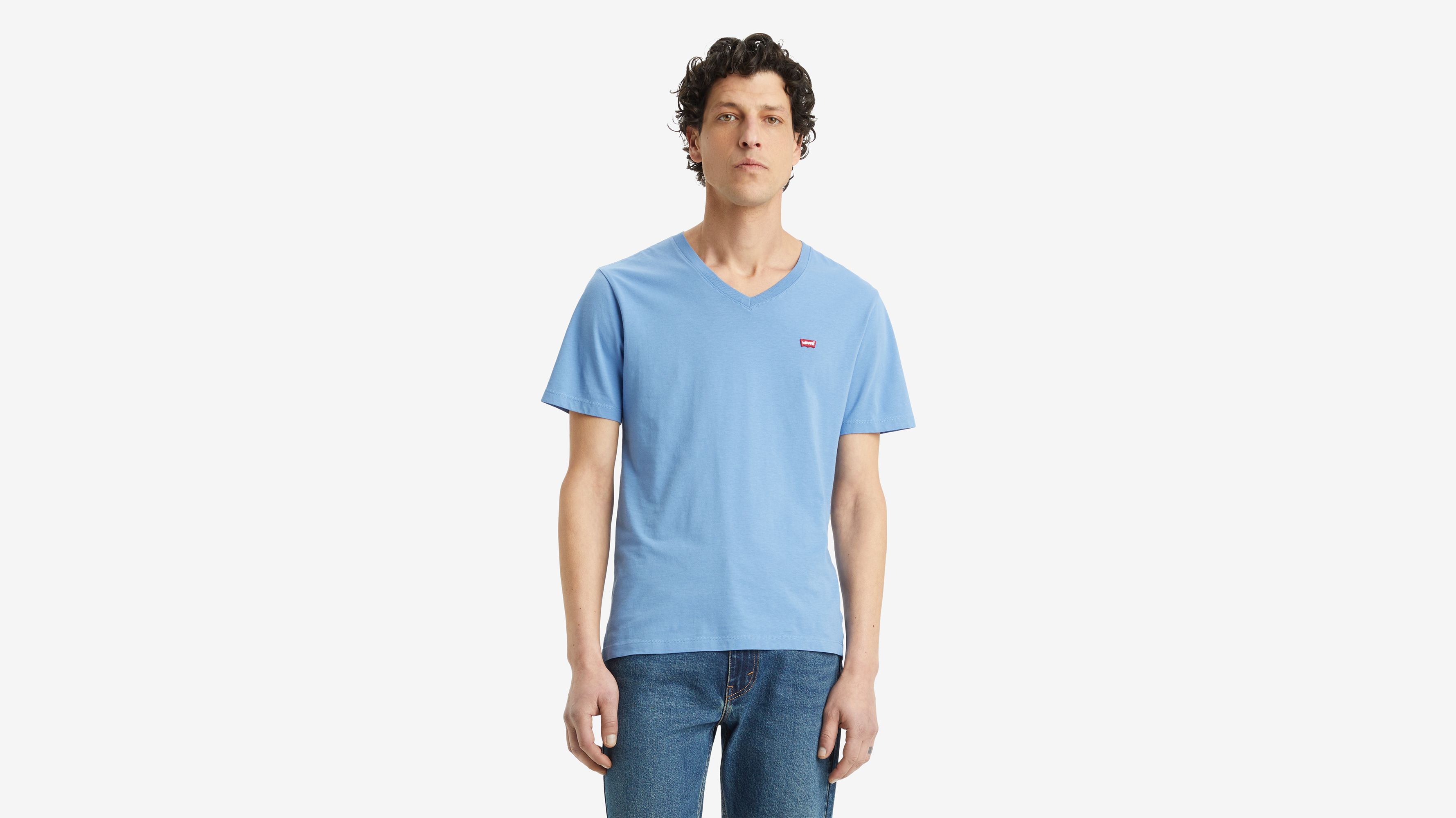Classic Housemark T-shirt med v-ringning 1