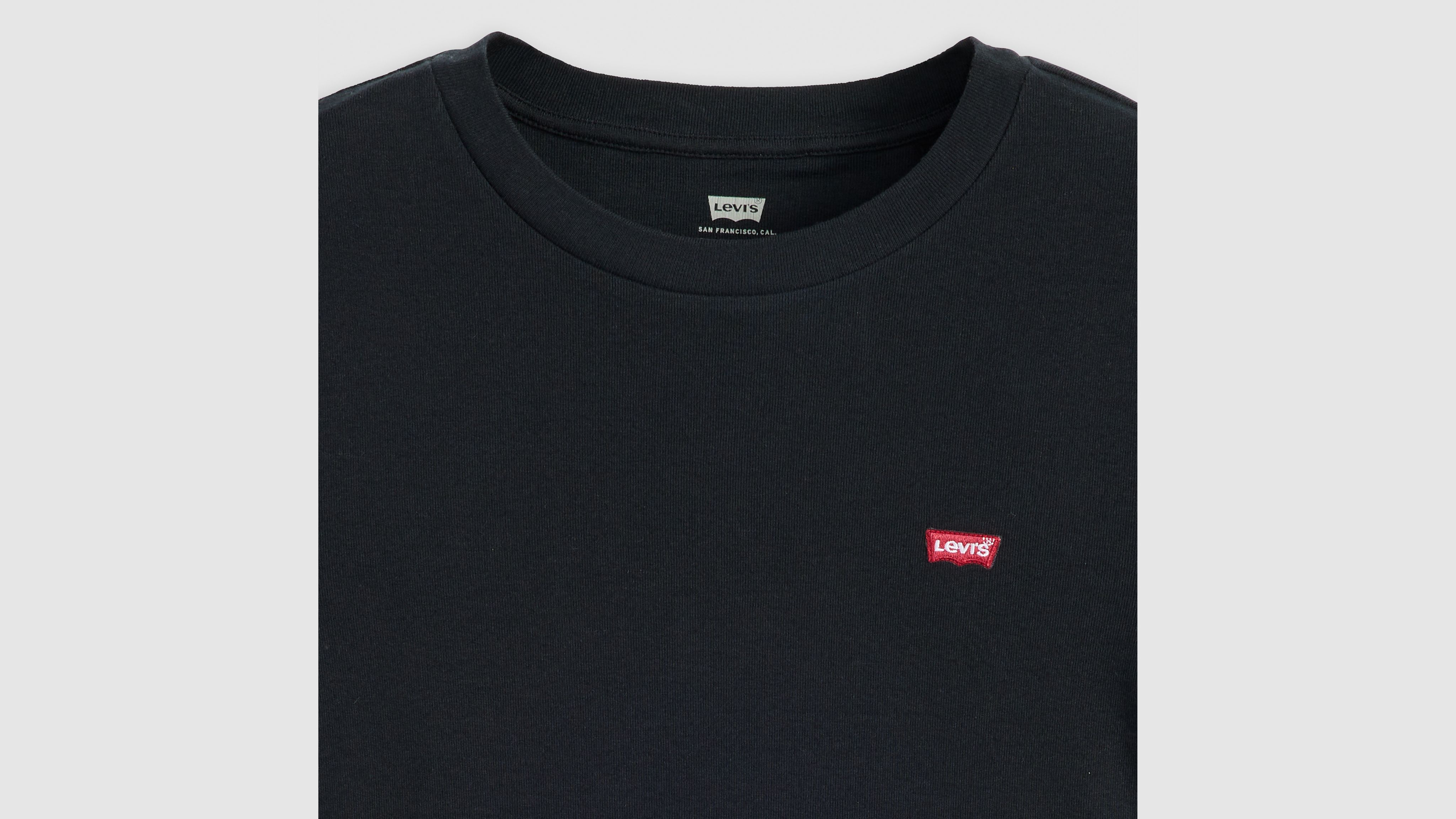 LEVI'S ® Shirt 'Essential Housemark Long Sleeve Tee' in Navy | ABOUT YOU