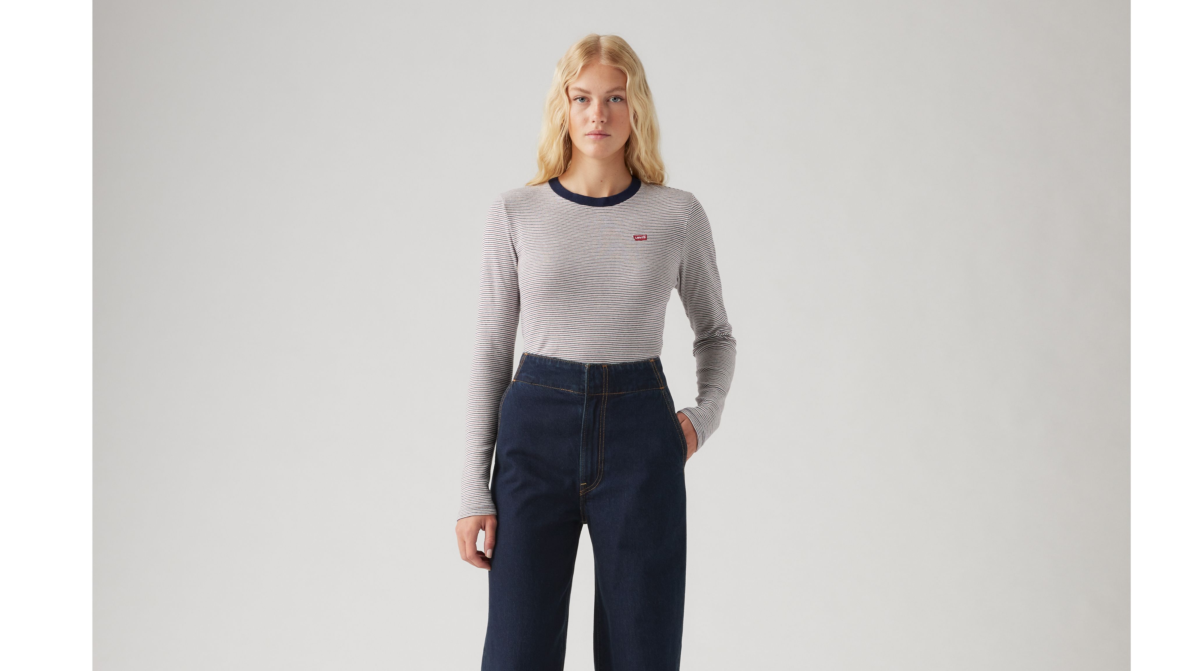 Essential Housemark T-shirt med lange ærmer 2