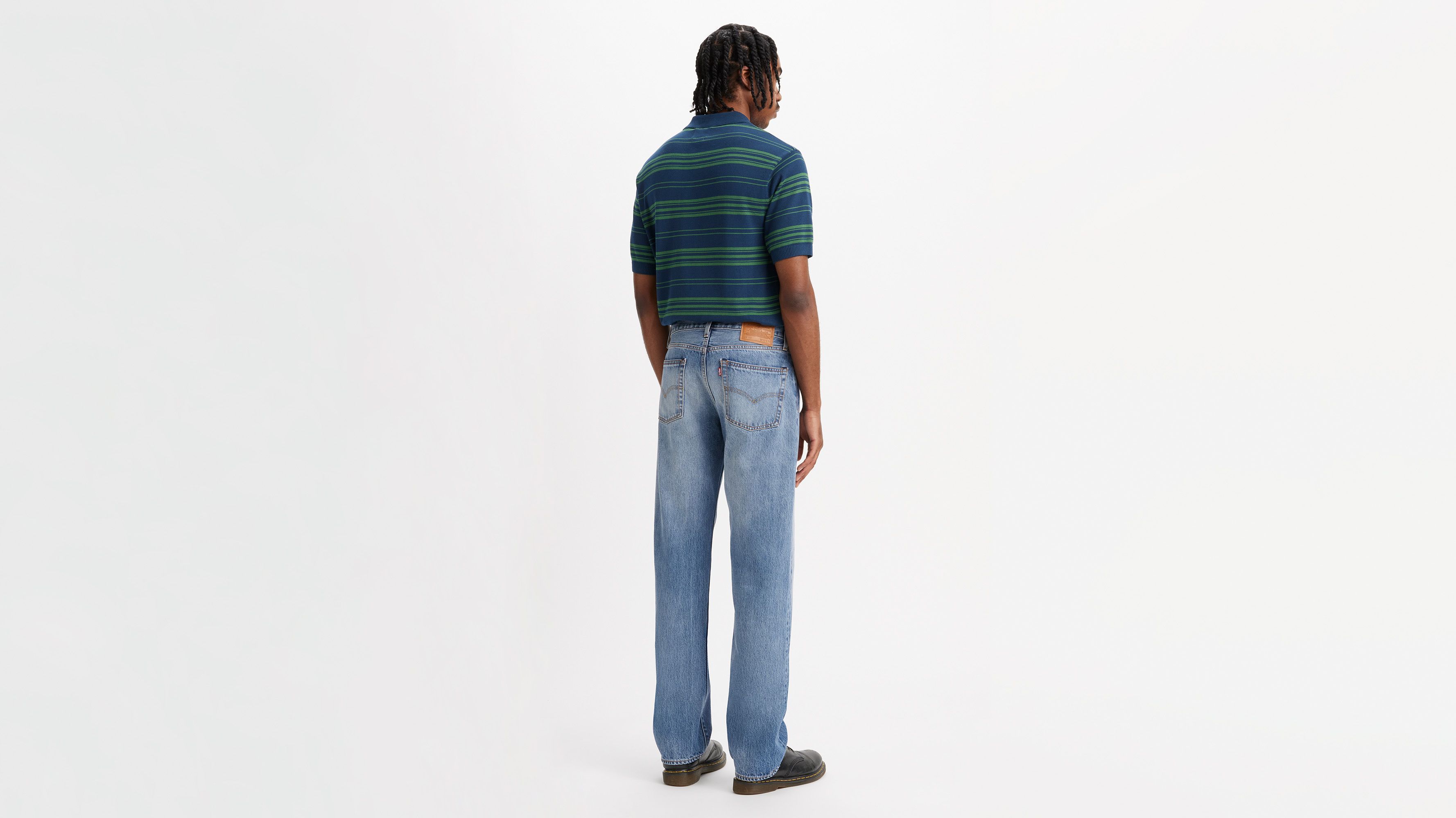 LEVI'S 555 RELAXED STRAIGHT MEN'S JEANS 38X32 