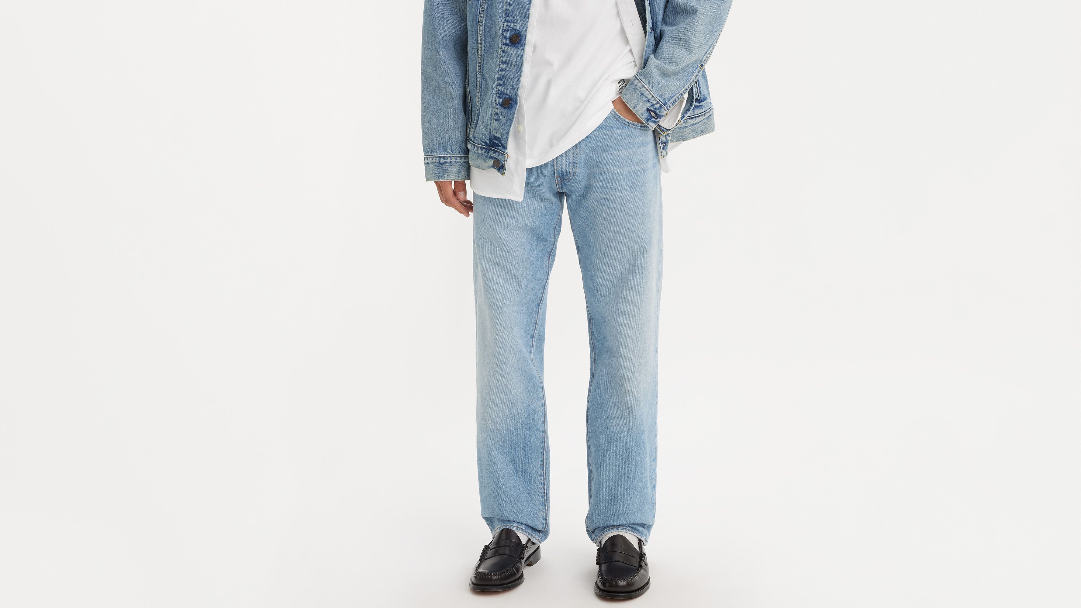 555™ Relaxed Straight Transitional Cotton Men's Jeans