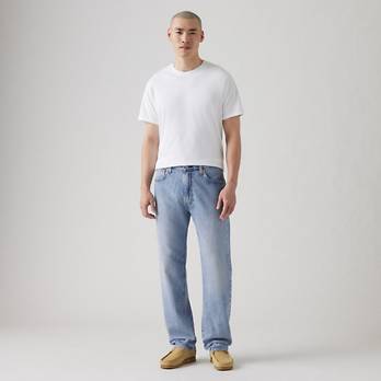 555™ Relaxed Straight Linen+ Denim Men's Jeans - Light Wash 555™ Relaxed Straight Linen+ Denim Men's Jeans - Light Wash