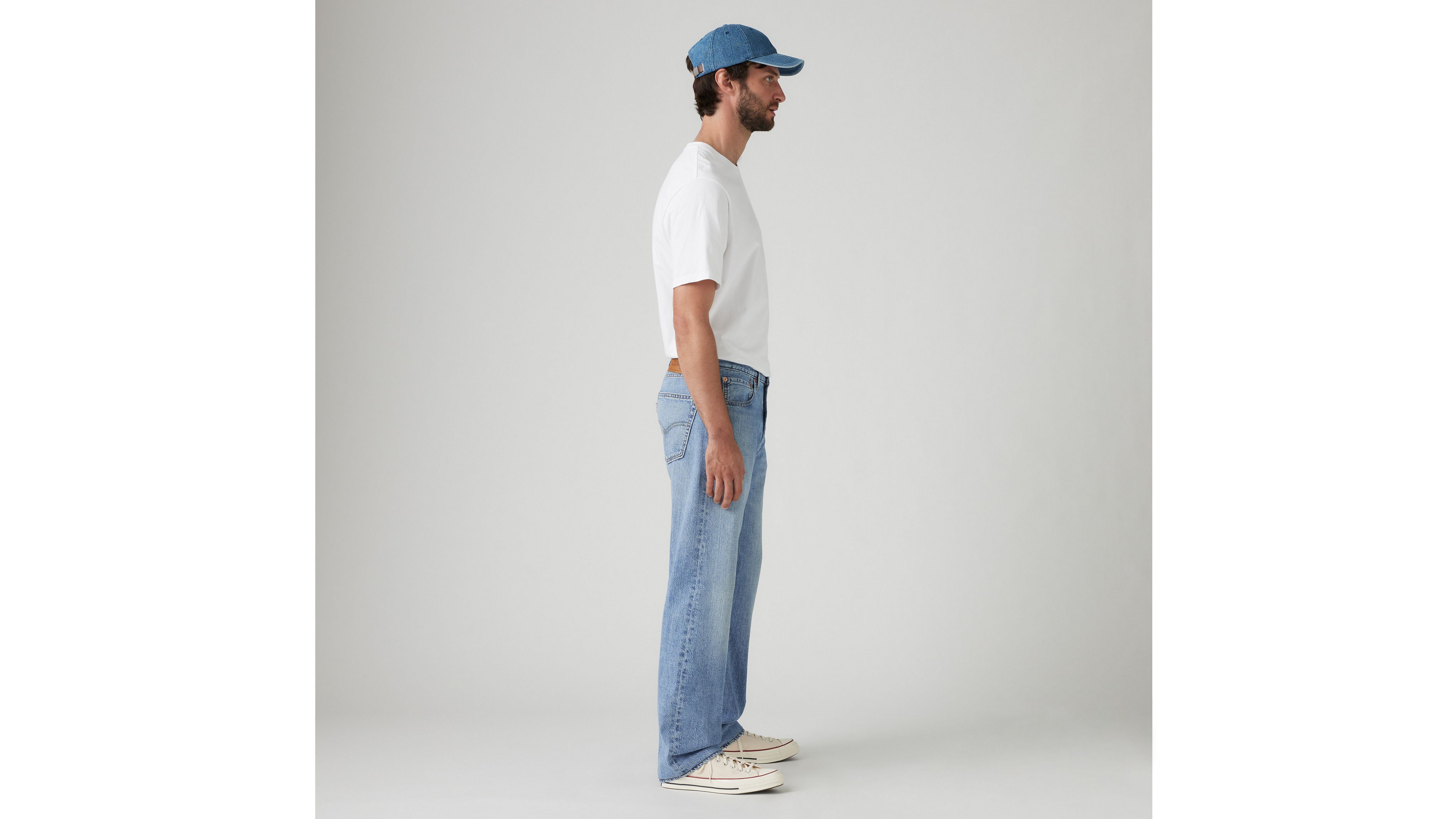 Shop Levi's 555 Relaxed Straight Lightweight Linen+ Denim Jeans In Tried Our Best