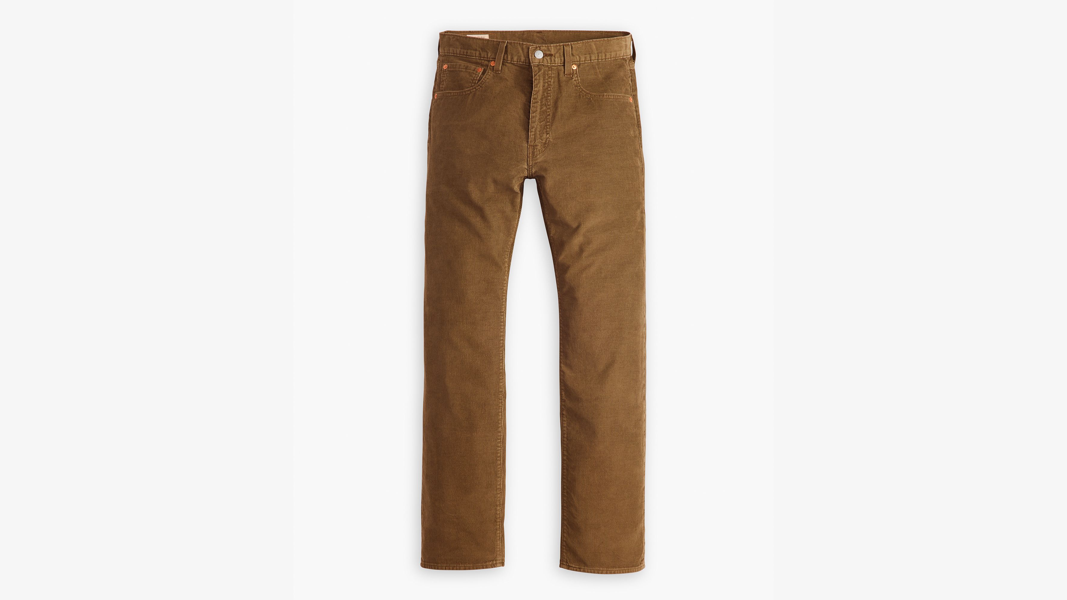 555™ Relaxed Straight Corduroy Pants - Brown | Levi's® DE