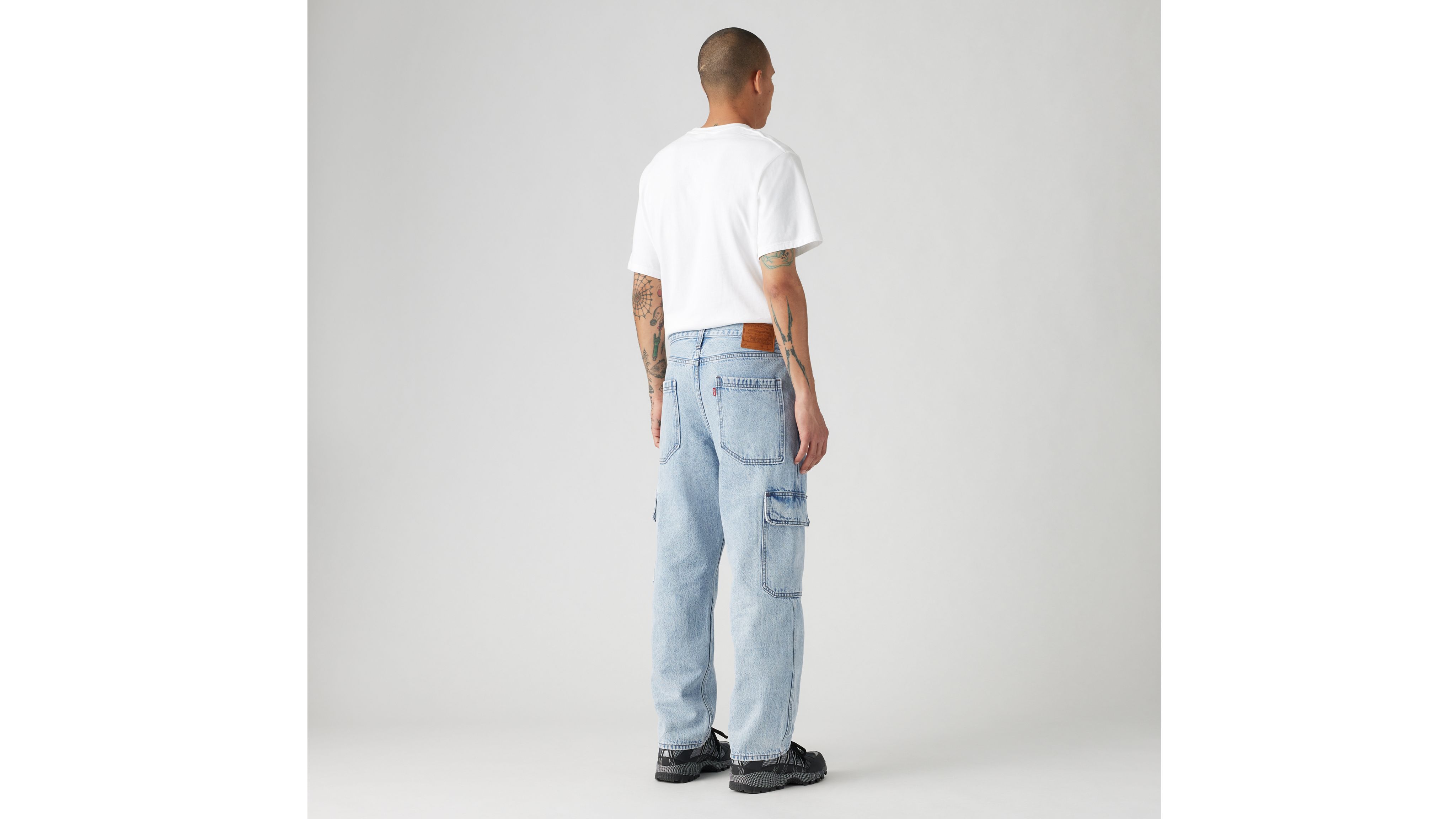 Levi's 568 Loose Straight Linen Blend Jeans At The Laundromat Ltwt In My Pockets Full