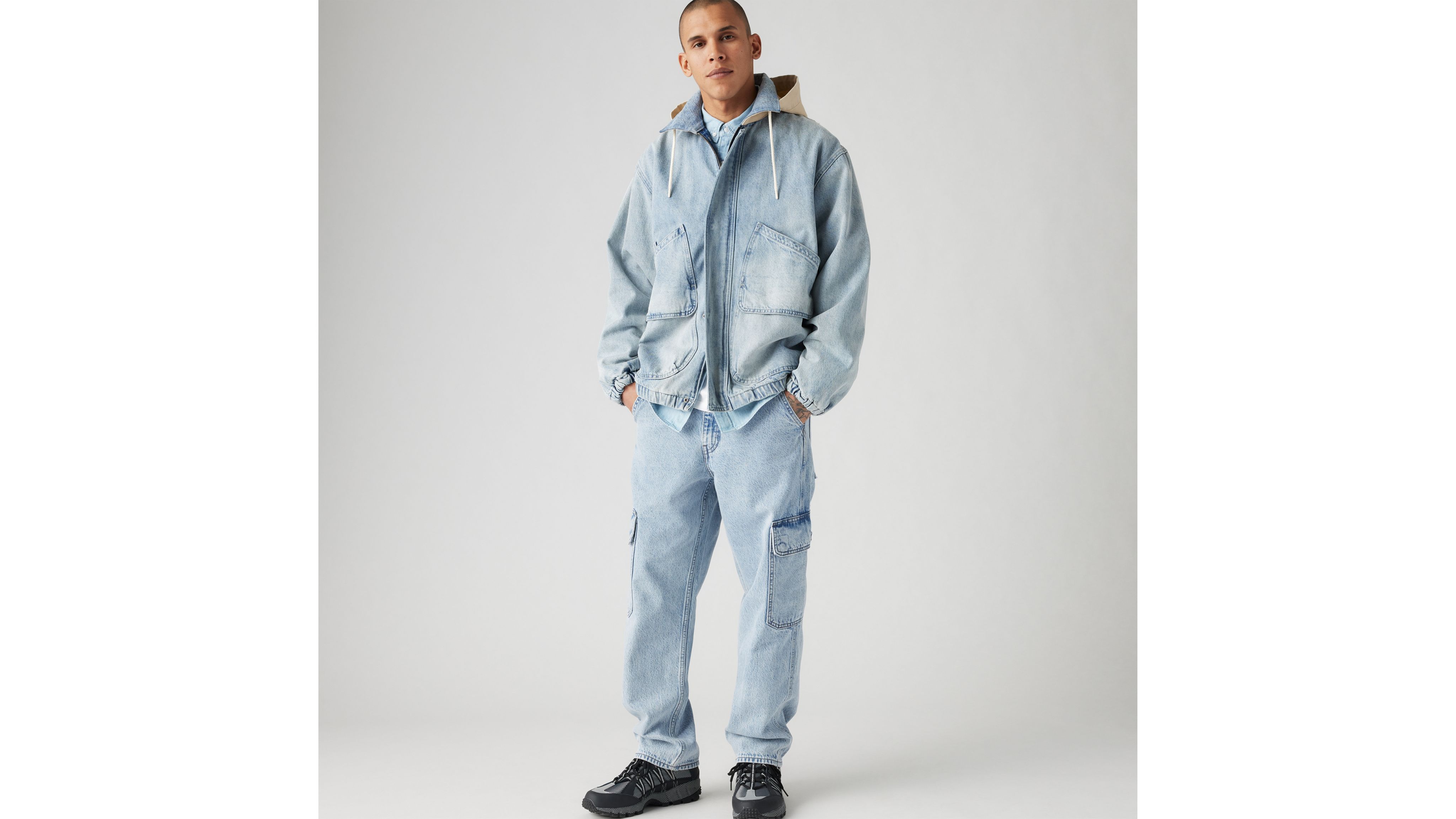 Levi's 568 Loose Straight Linen Blend Jeans At The Laundromat Ltwt In My Pockets Full